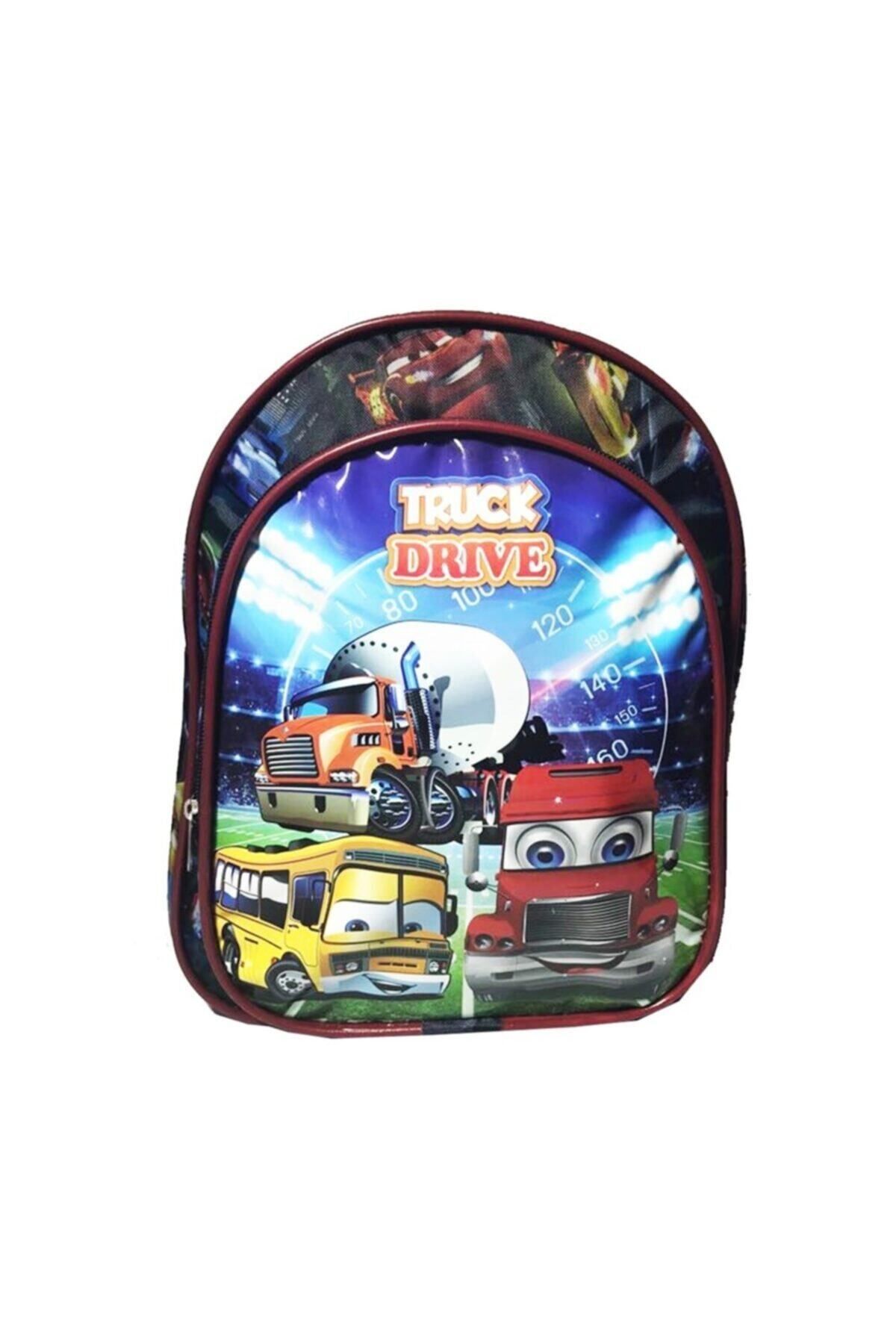Belifanti Collection Cars Arabalar Truck Drive Erkek Çocuk Okul Sırt Çantası