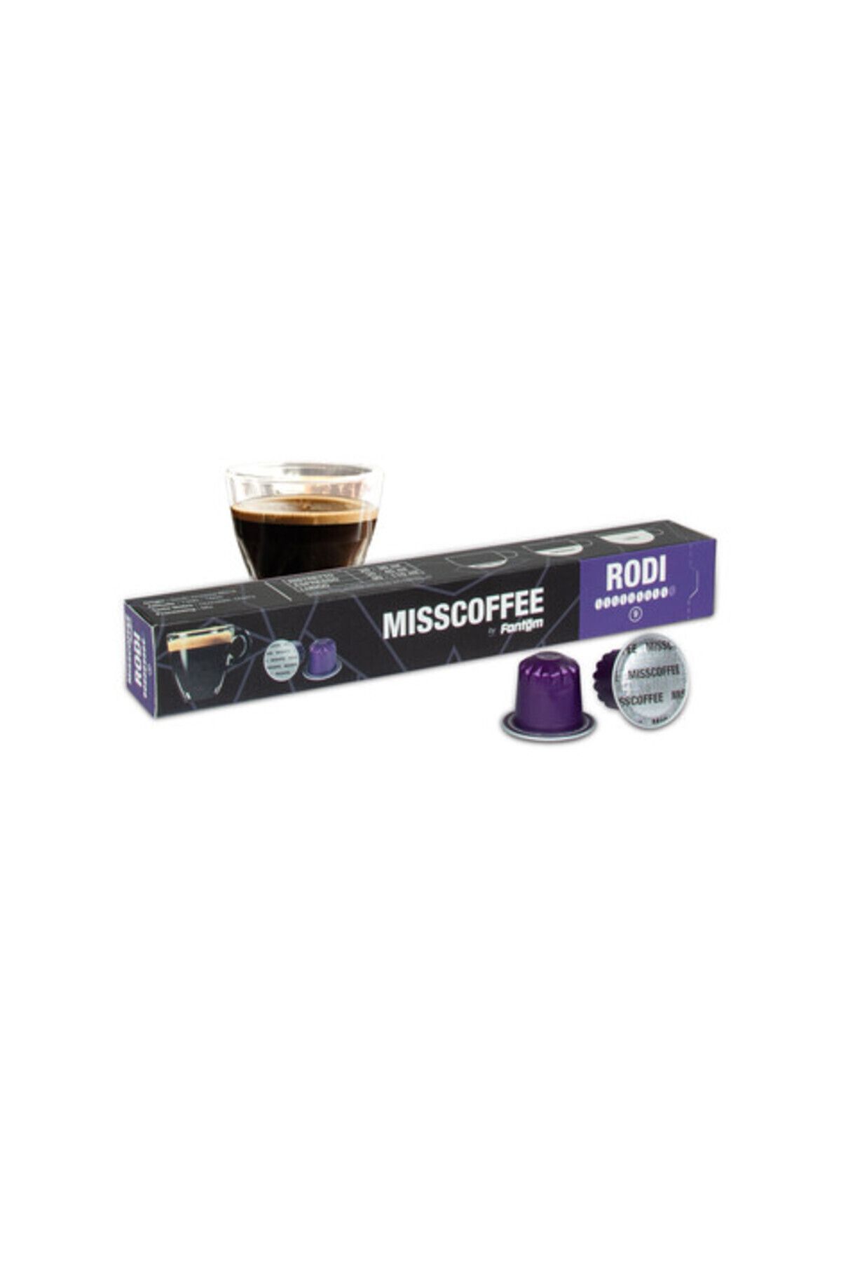FANTOM Mısscoffee Rodı Kapsül Kahve Kutusu Nespresso Sistem Uyumlu