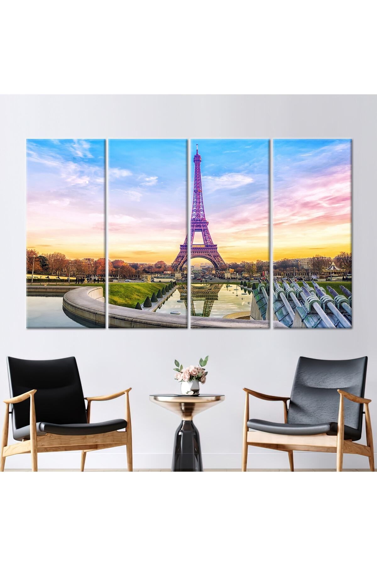Kayra Export Tablo, Kanvas Tablo Seyahat Fransa Sanat Eiffel Kulesi