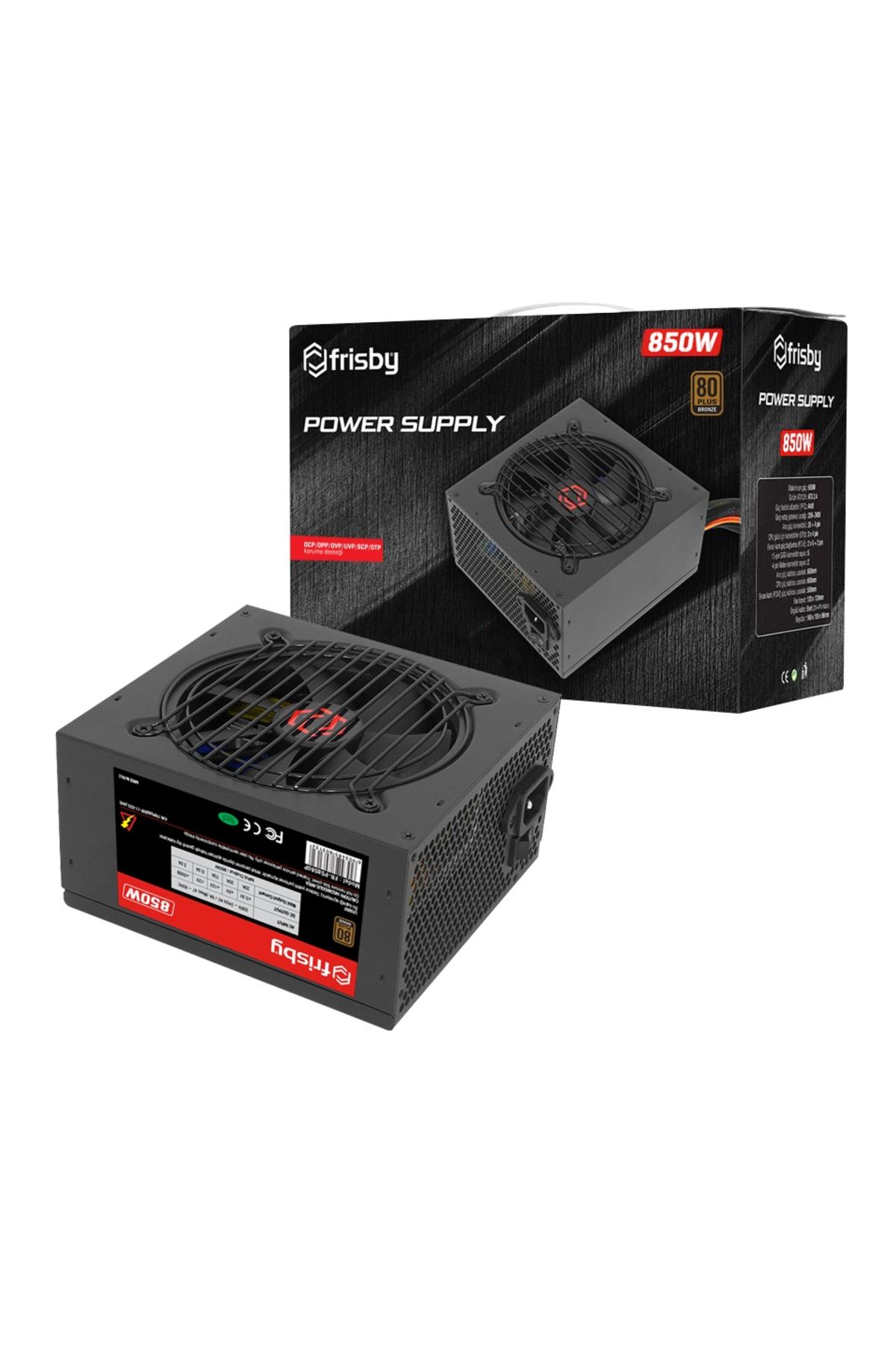 Frisby Fr-ps8580p 850w 80 Bronz Power Supply