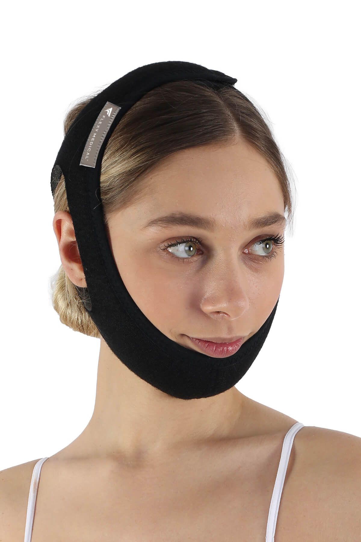 Flexy Medical Horlama Bandajı - Horlama Önleyici - Çene Destekli - Uyku Istirahat Apne Aparatı Bandı