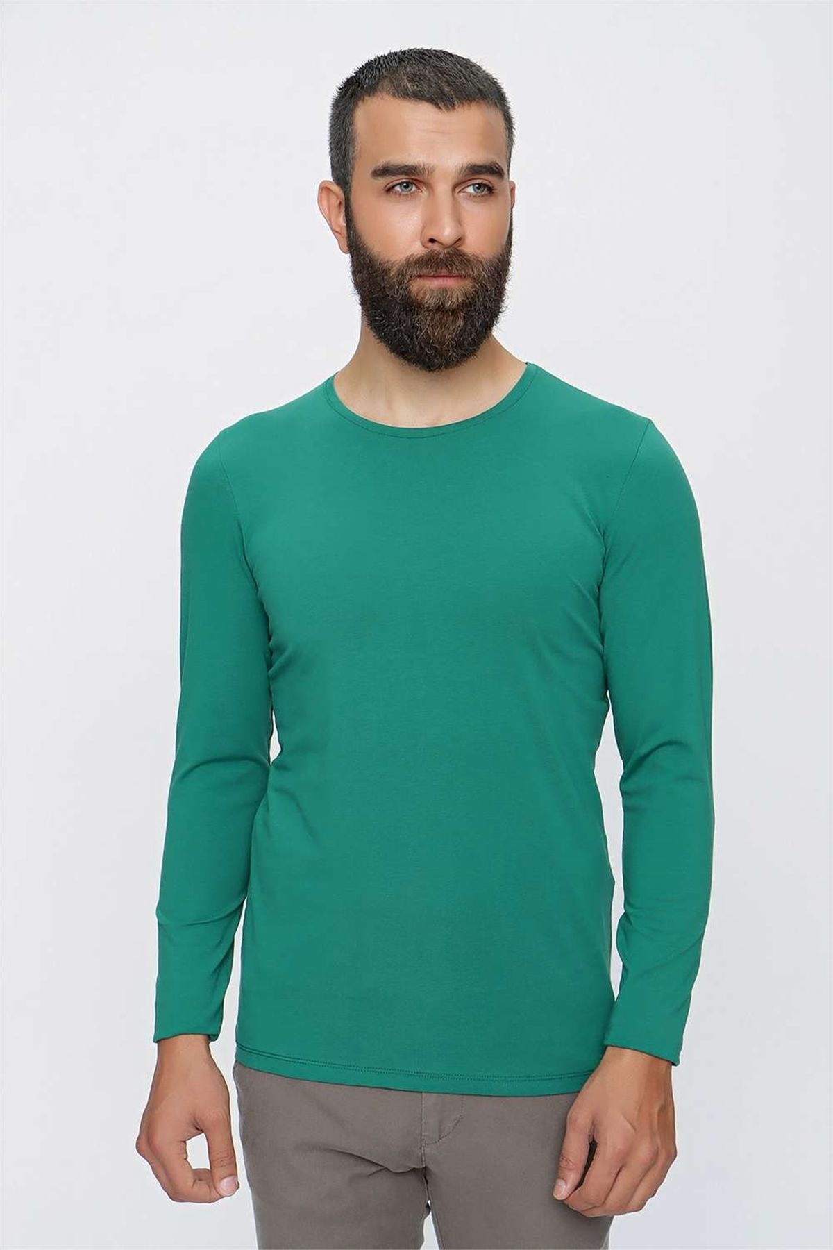Efor Ts 830 Yeşil Spor T-shirt
