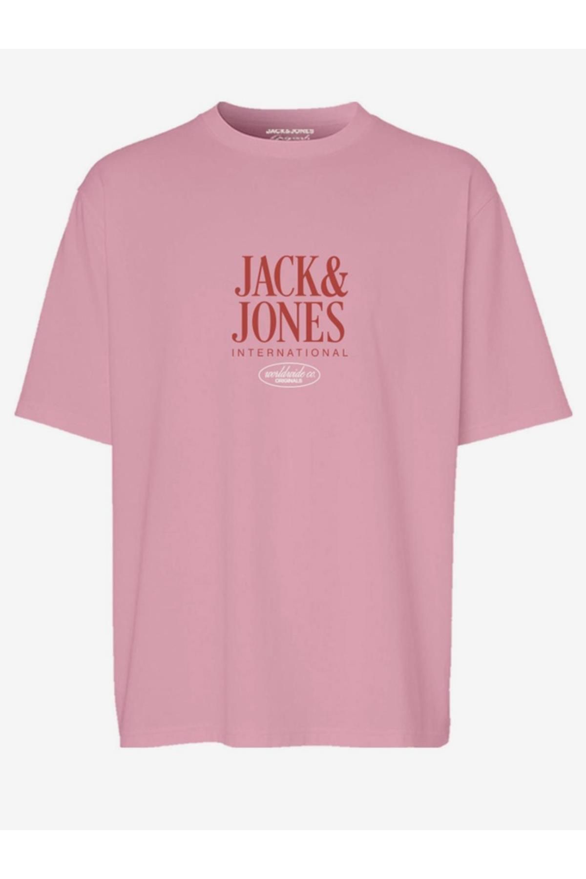 Jack & Jones Jorlucca Tee Ss Crew Neck 1 Fst Erkek Tişört - 12255636