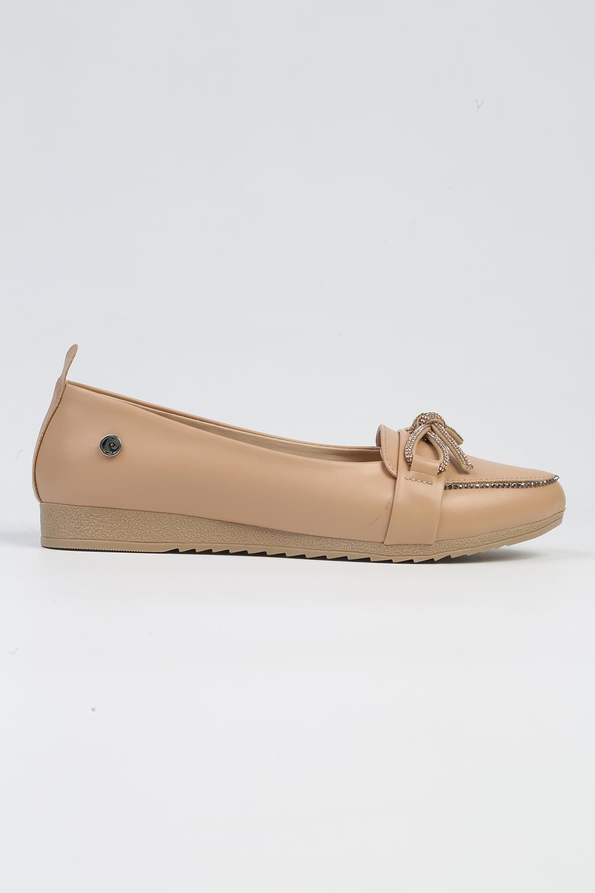 Pierre Cardin ® | PC-53018- 3962 Krem-Kadın Günlük Ayakkabı