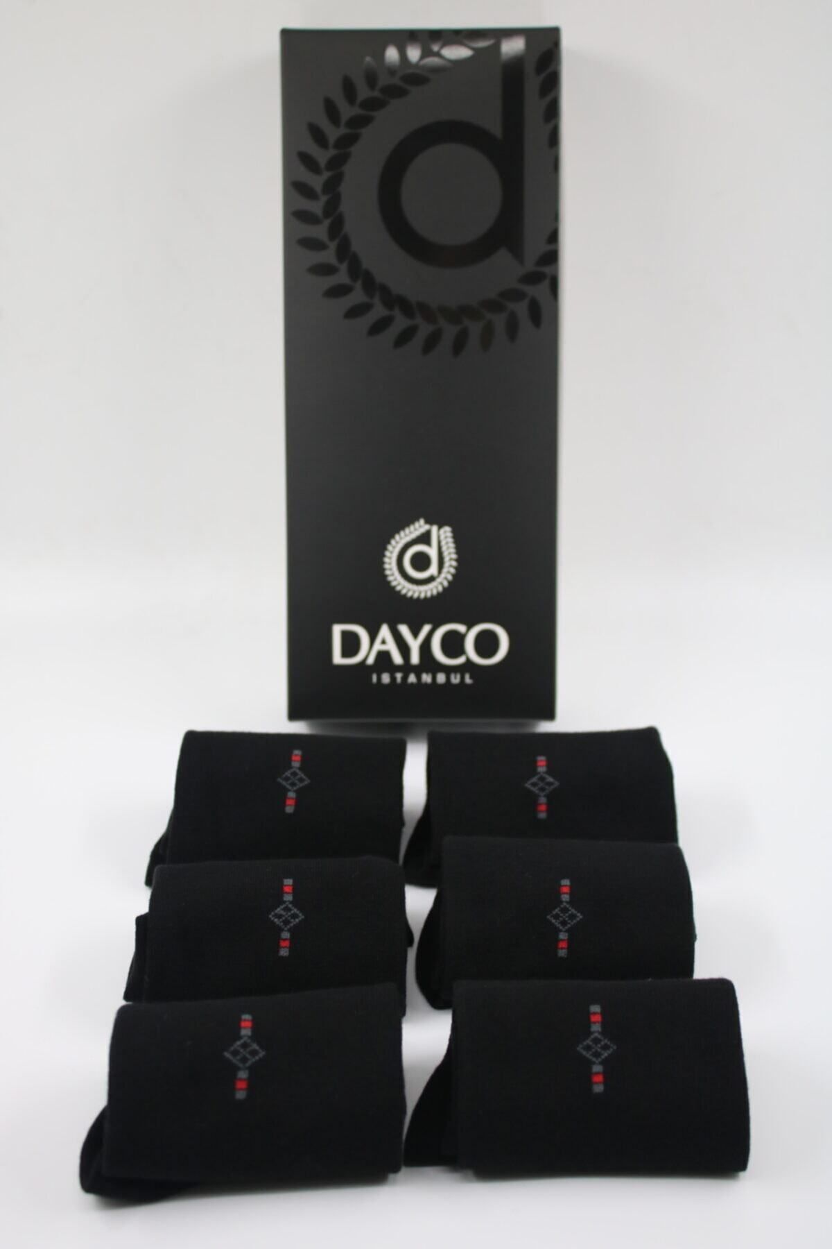 DAYCO Premium Klasik Uzun Boy Siyah Renk Kışlık Erkek Bambu Soket Çorap