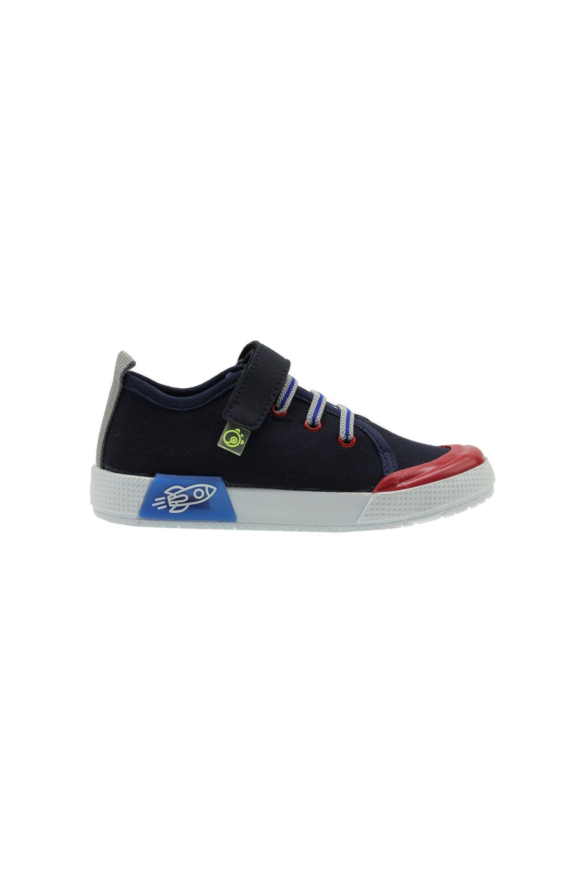 Panço Renk Bloklu Cırt Cırtlı Bağcıklı Sneakers
