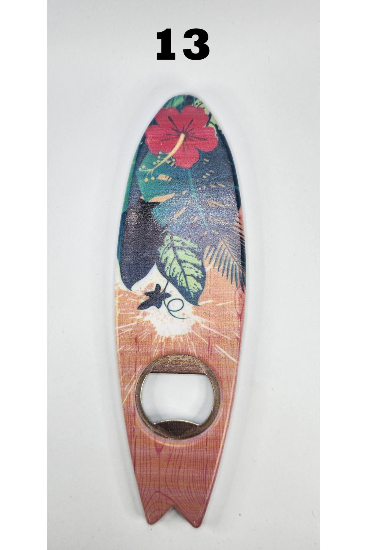 sağlam plastik Sörf Tutkunları Için Eğlenceli Seramik Magnetli Şişe Kapağı Açacağı!
