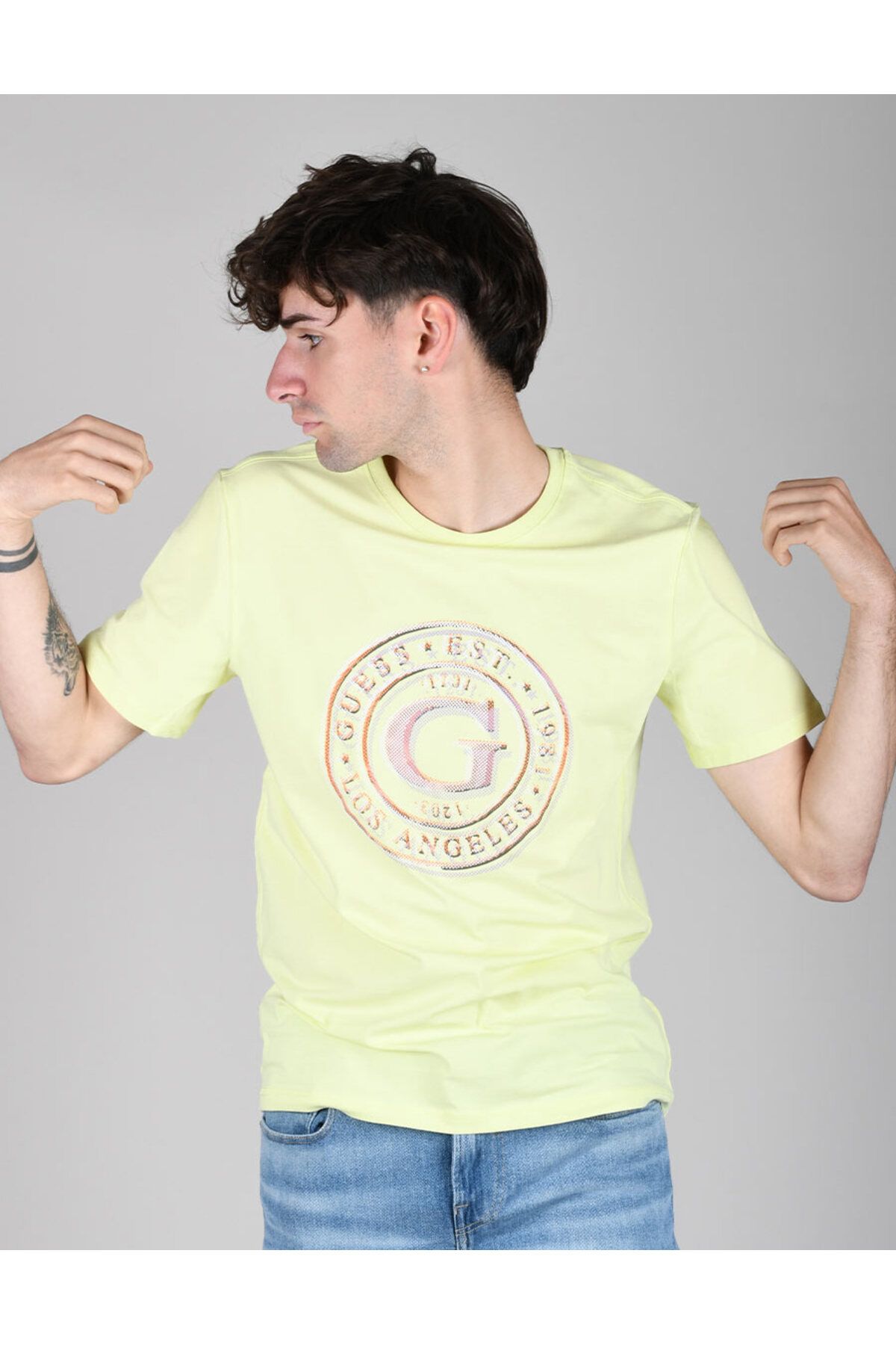 Guess SS CN G ROUND LOGO T