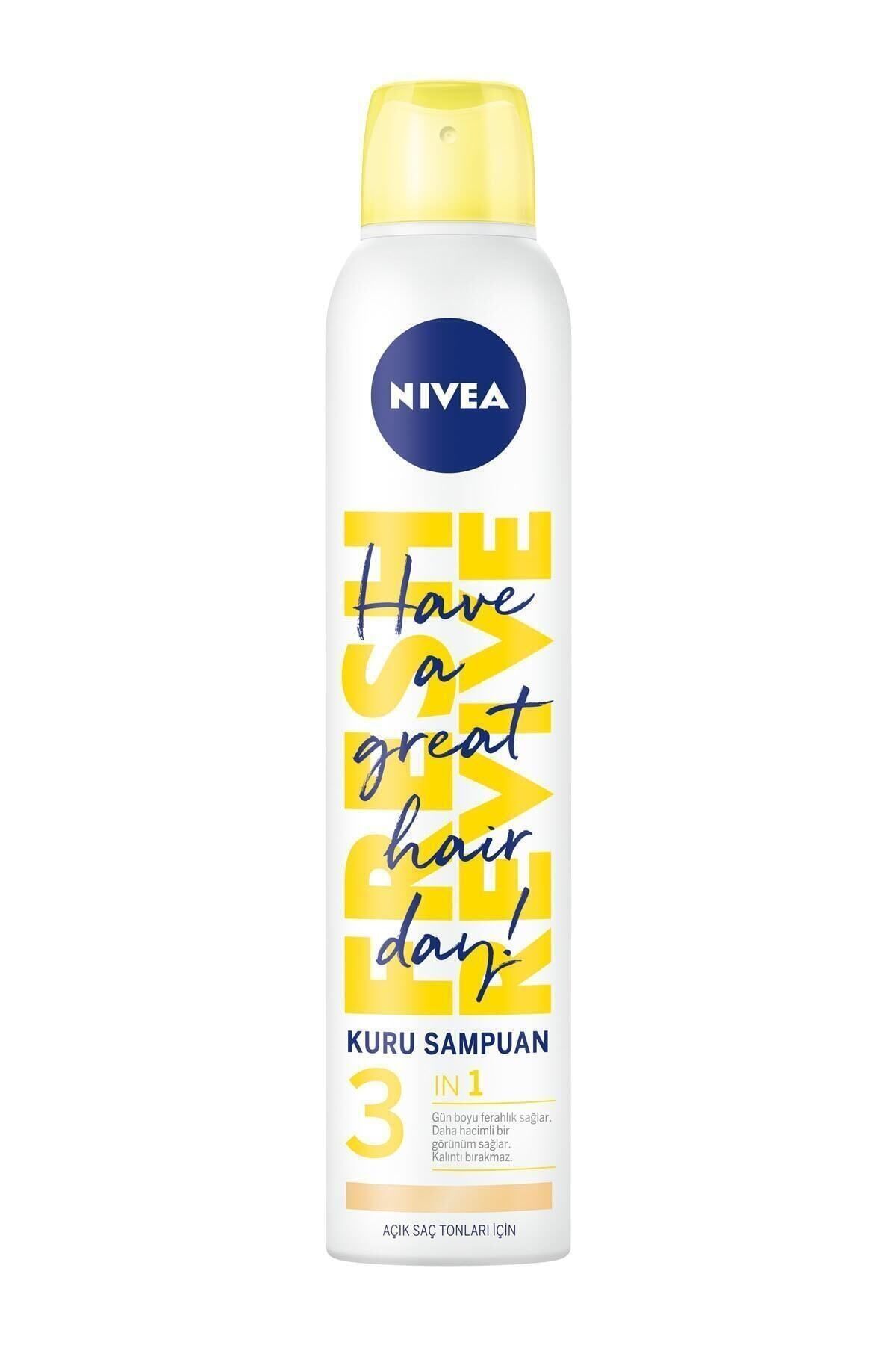 NIVEA Kuru Şampuan Açık Saç Tonları Için 200 ml