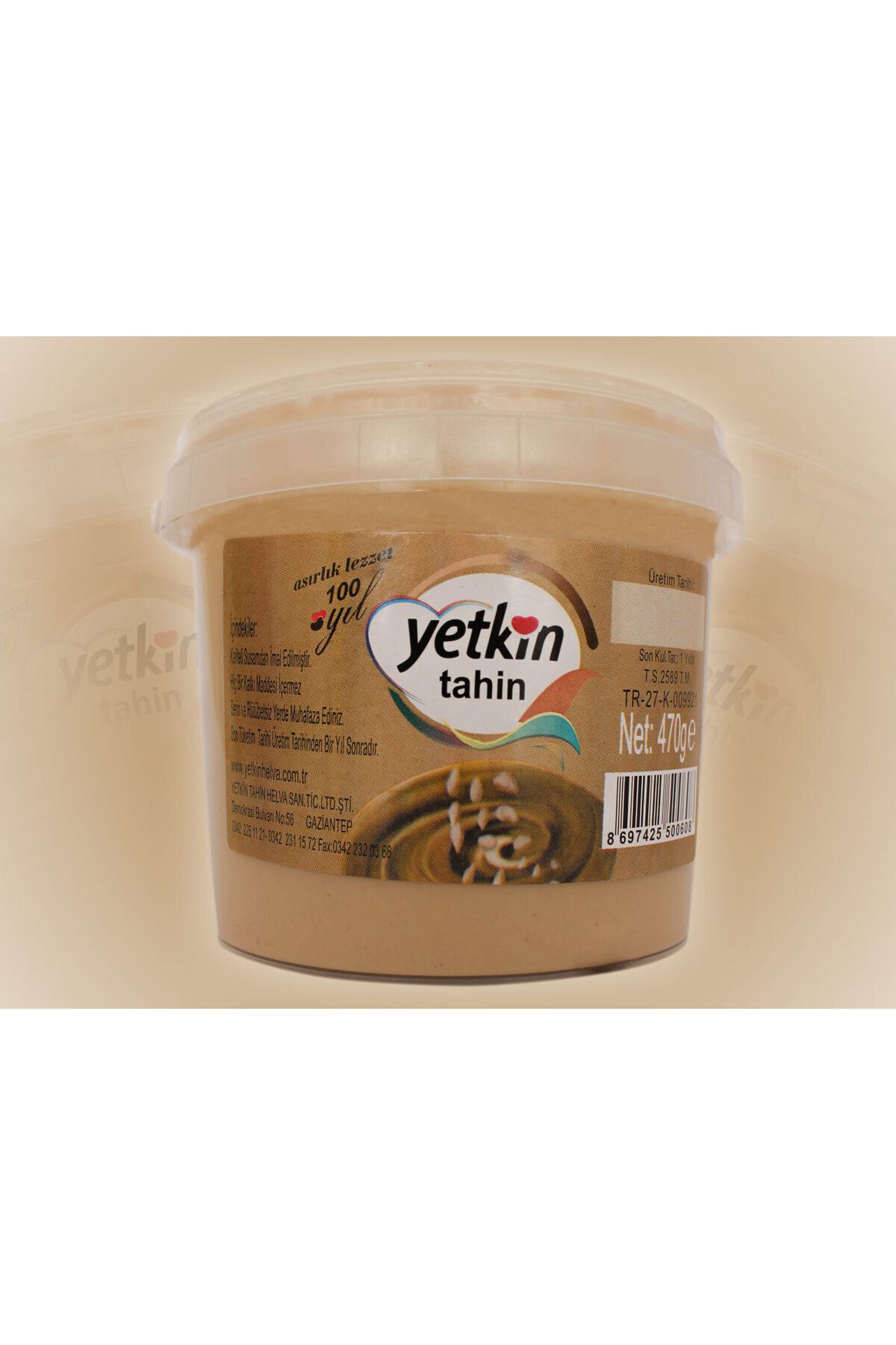 Yetkin Tahin 500 gr