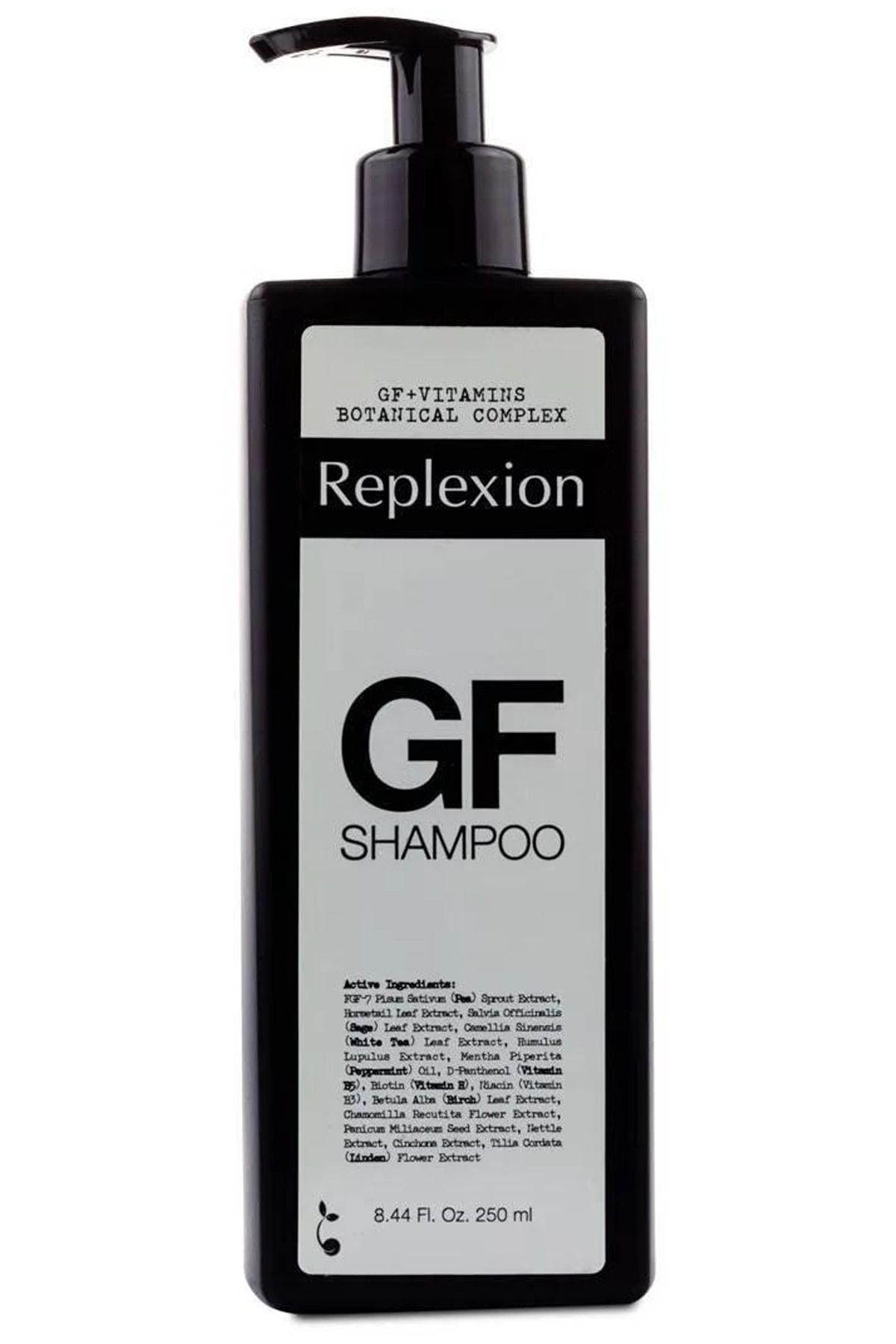 Replexion GF Shampoo Saç Dökülmesine Karşı Şampuan Yıpranmış Ve Hasar Görmüş Saçlara Bitkisel Koruma Sağlar