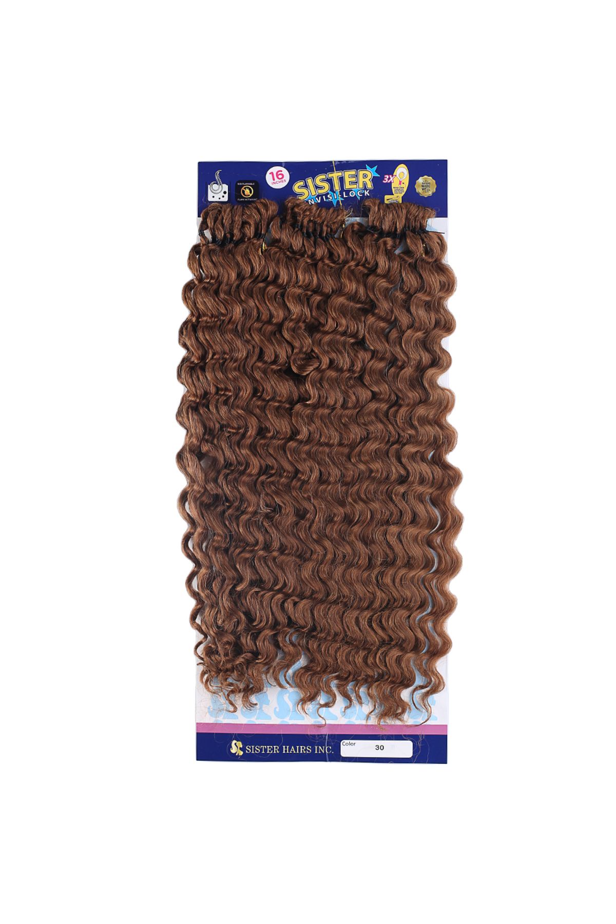 Grandmix CLZ201 Sister Afro Dalgası Saç / Bakır 30