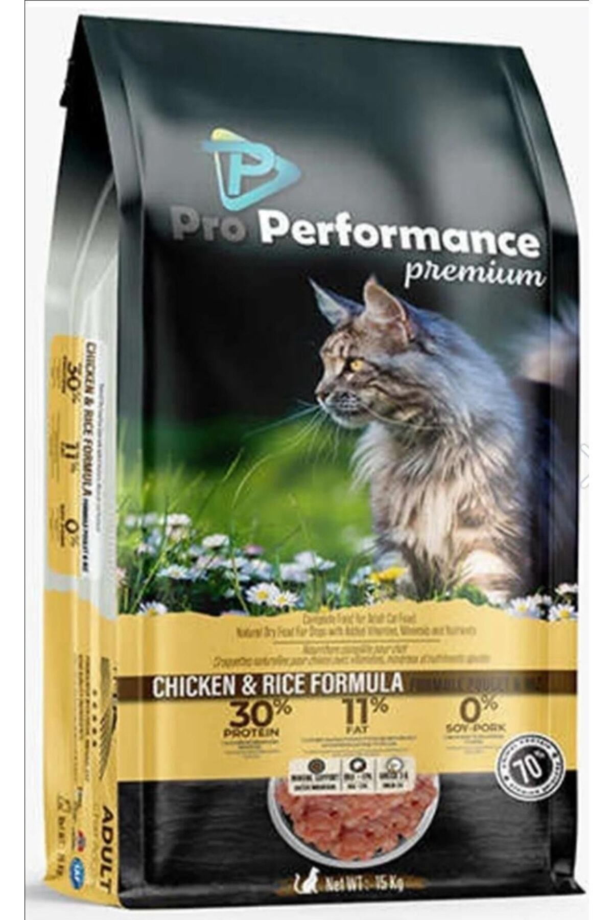 Pro Performance Premium Yetişkin Kedi Maması Tavuklu 15kg
