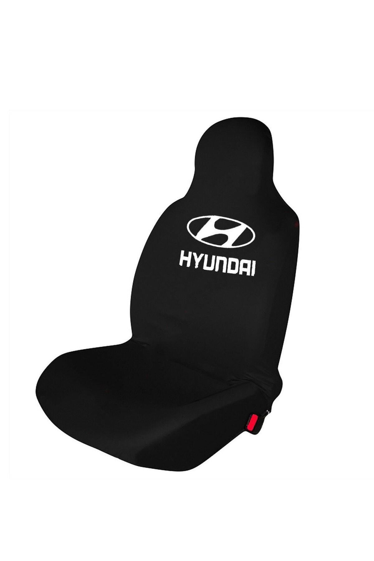 Hyundai Accent Siyah Uyumlu Koltuk Servis Kılıfı Ön Ve Arka 4 Parça Takım