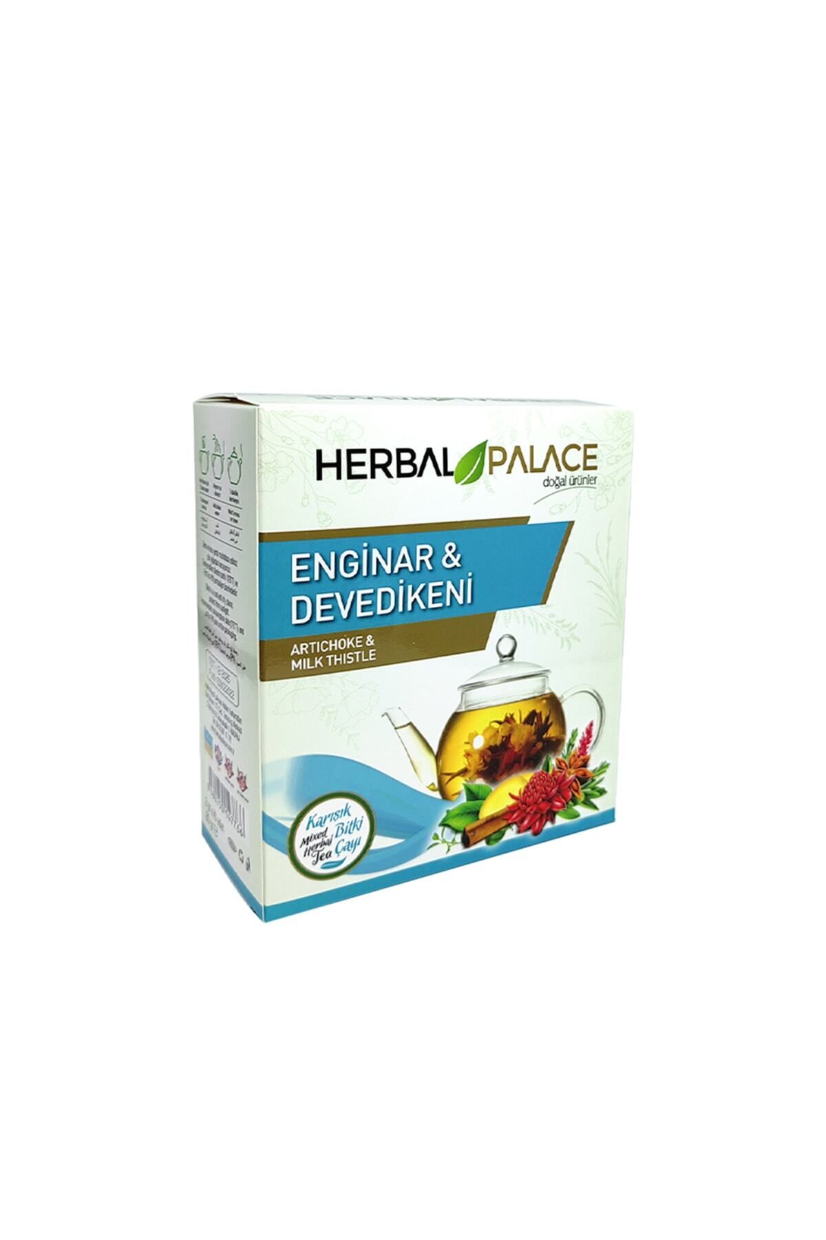 Herbal Palace ENGİNAR & DEVEDİKENİ KARIŞIM ÇAY 2 GR × 40