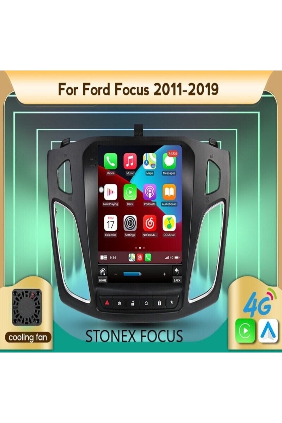 Stonex Ford Focus 3 - 4 Tesla Multimedia Teyp