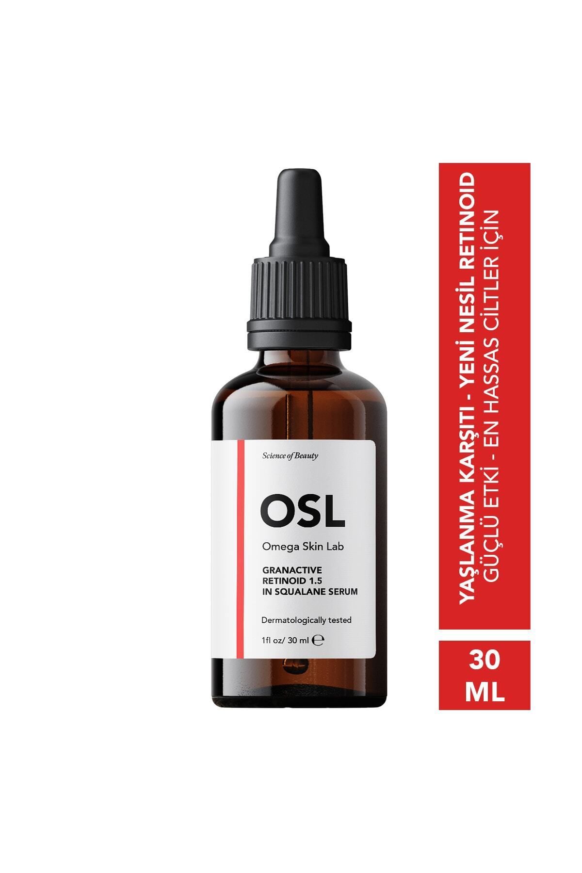 OSL Omega Skin Lab Omega Skin Lab Granactive Retinoid %1,5 In Serum 30ml Yaşlanma Karşıtı Retinoid Serum