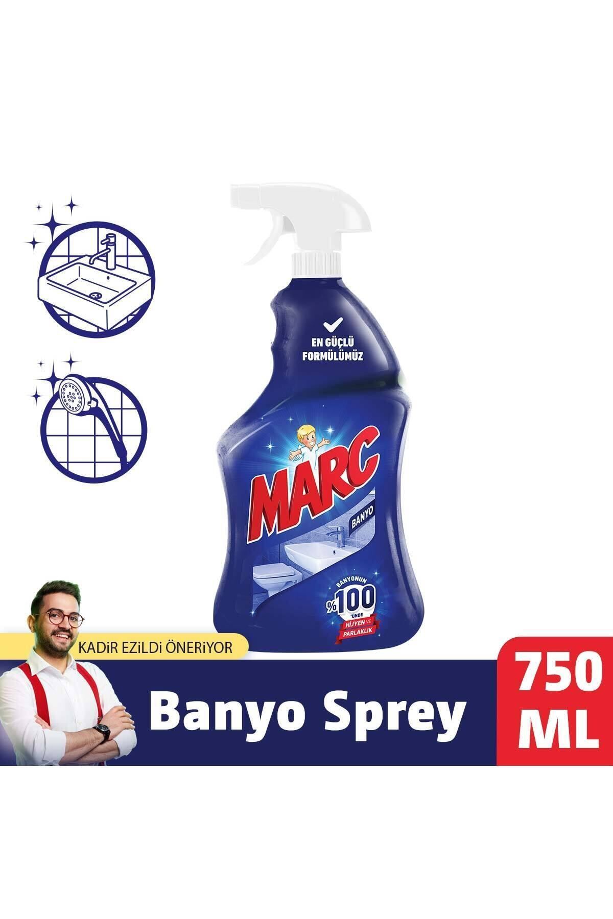 Marc Banyo Temizleyici Kireç Sökücü Sprey 750