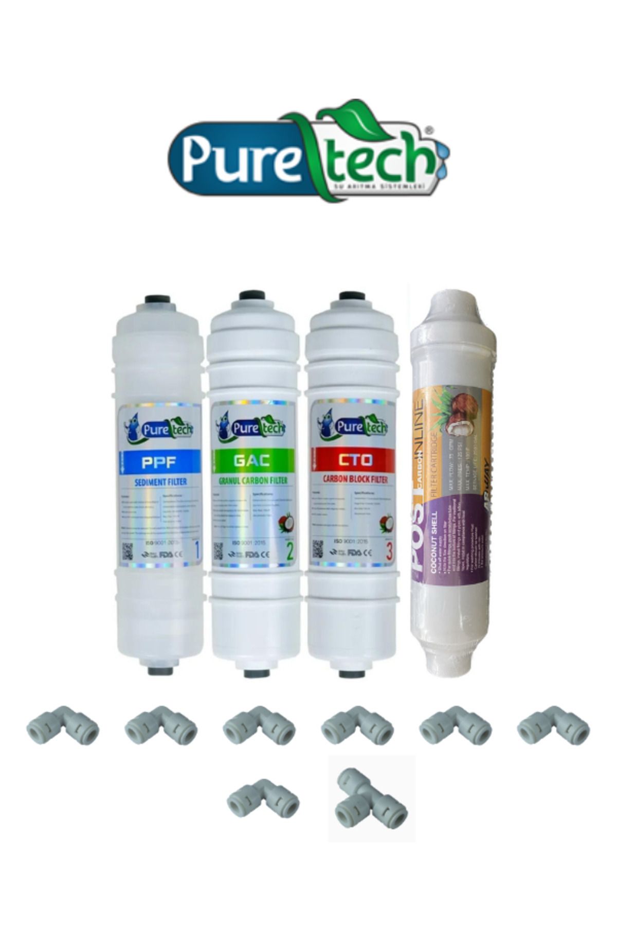 puretech Sandıraz 4'lü Filtre Seti