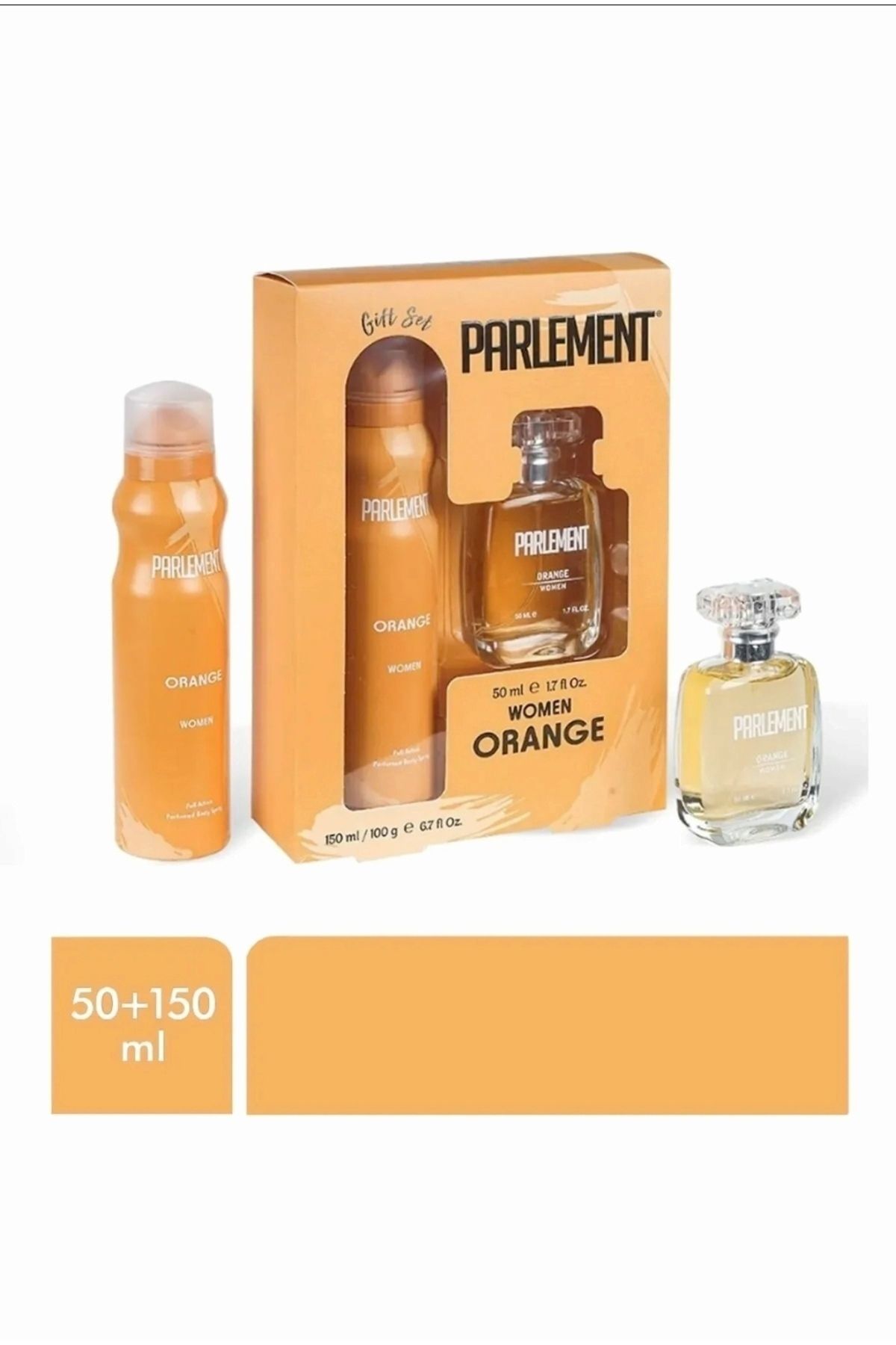 Parlement Erkek Parfüm 50 ML + Deodorant 150 ML Orange