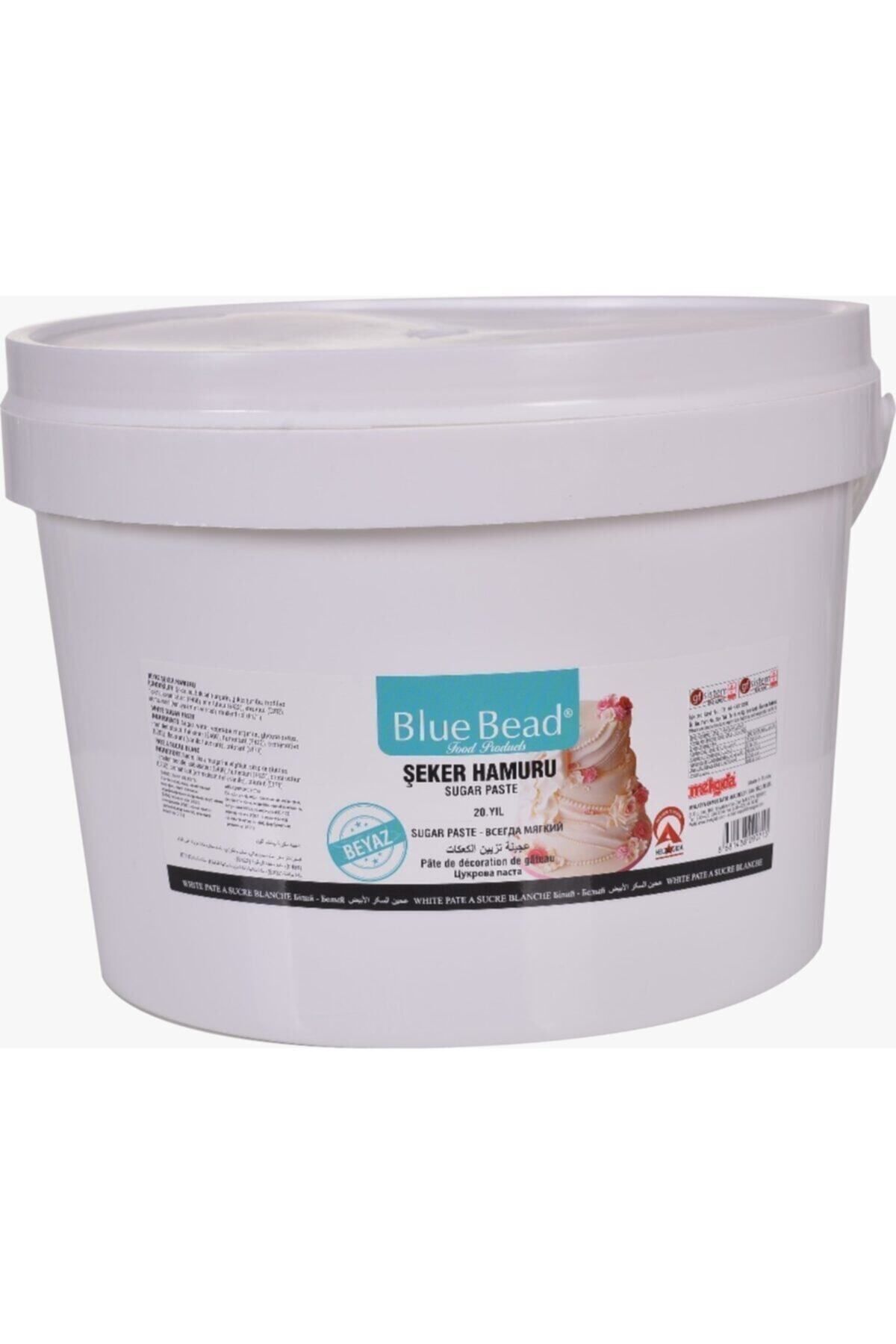 Blue Bead Beyaz Şeker Hamuru 6 kg