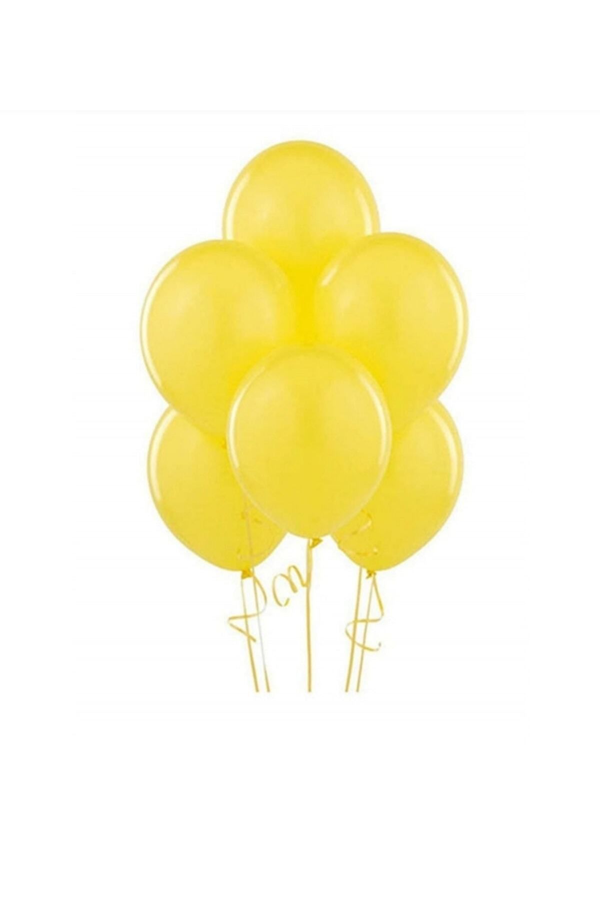 BalonEvi Marka Metalik Sari Balon 12 Inc 30 Cm