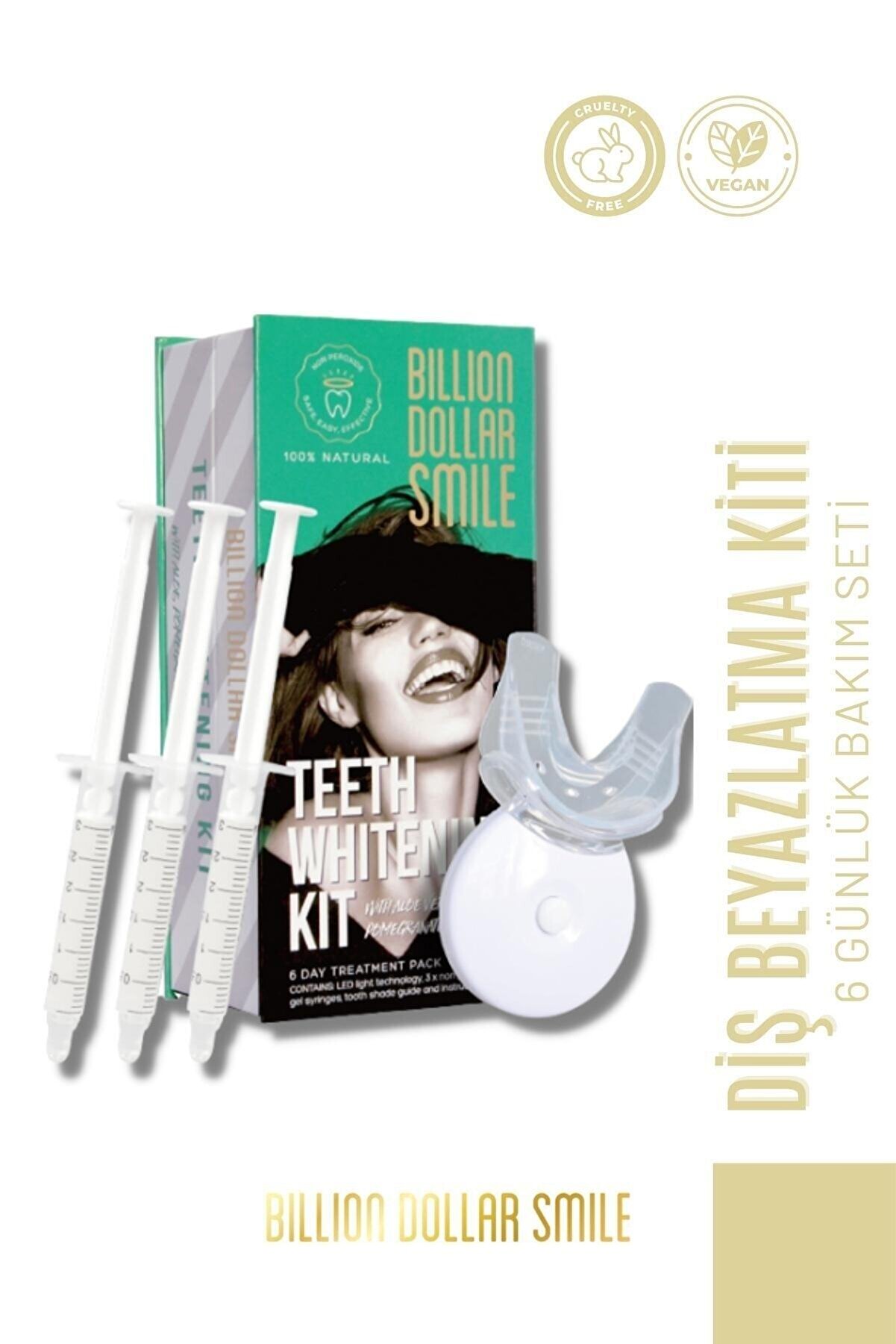 Billion Dollar Smile Teeth Whitening Kit Diş Beyazlatıcı Set Fiyatı