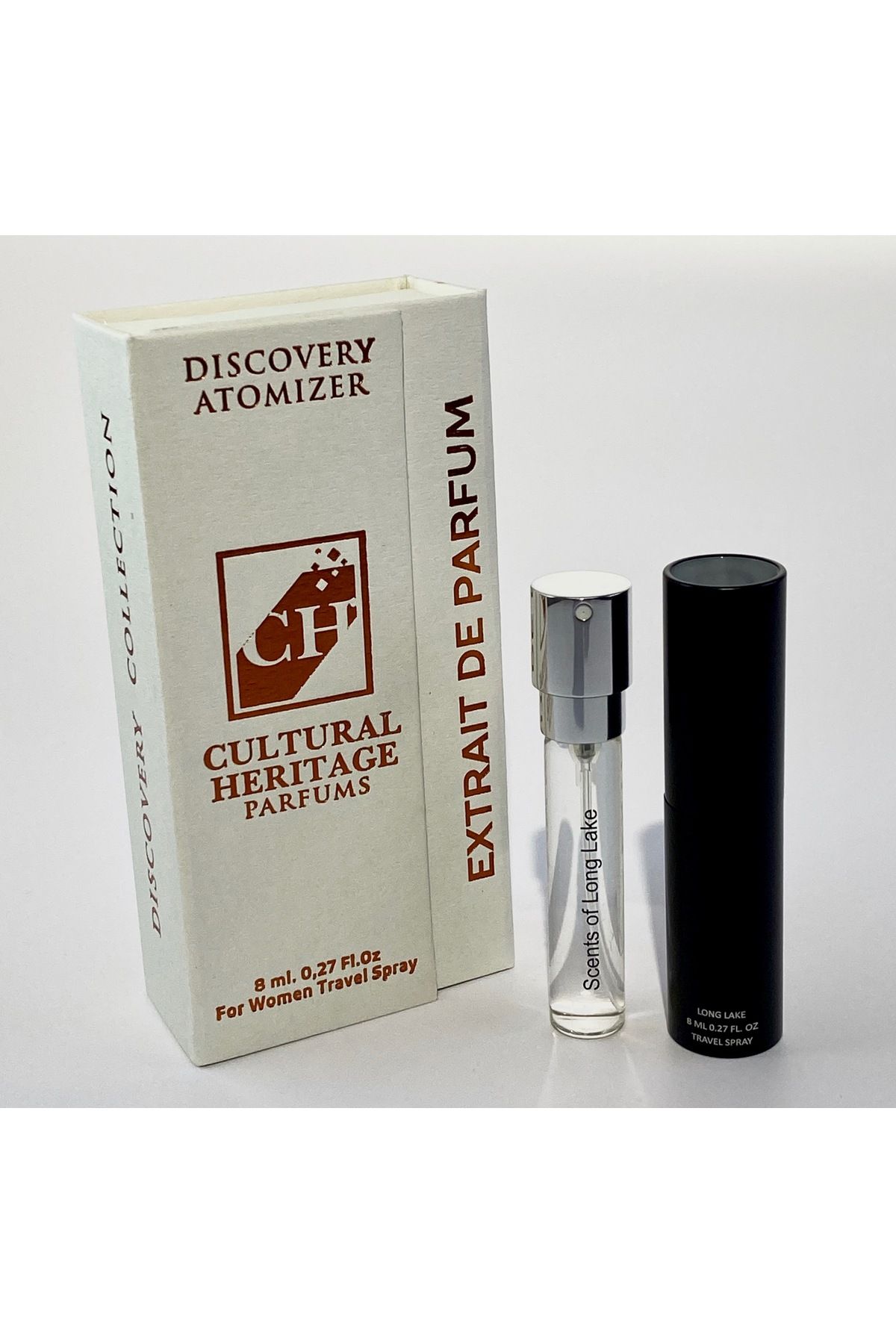 CH CULTURAL HERITAGE Scents Of Long Lake Discovery Atomizer Travel Spray , For Men