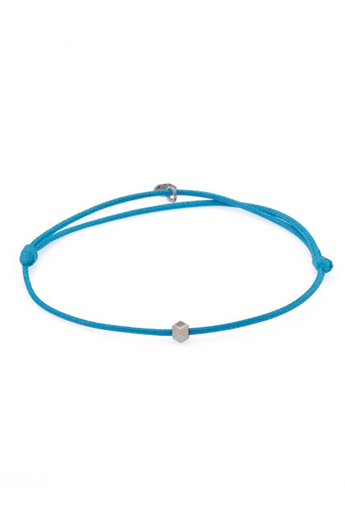Atolyewolf Blue Chance Bracelet In Silver