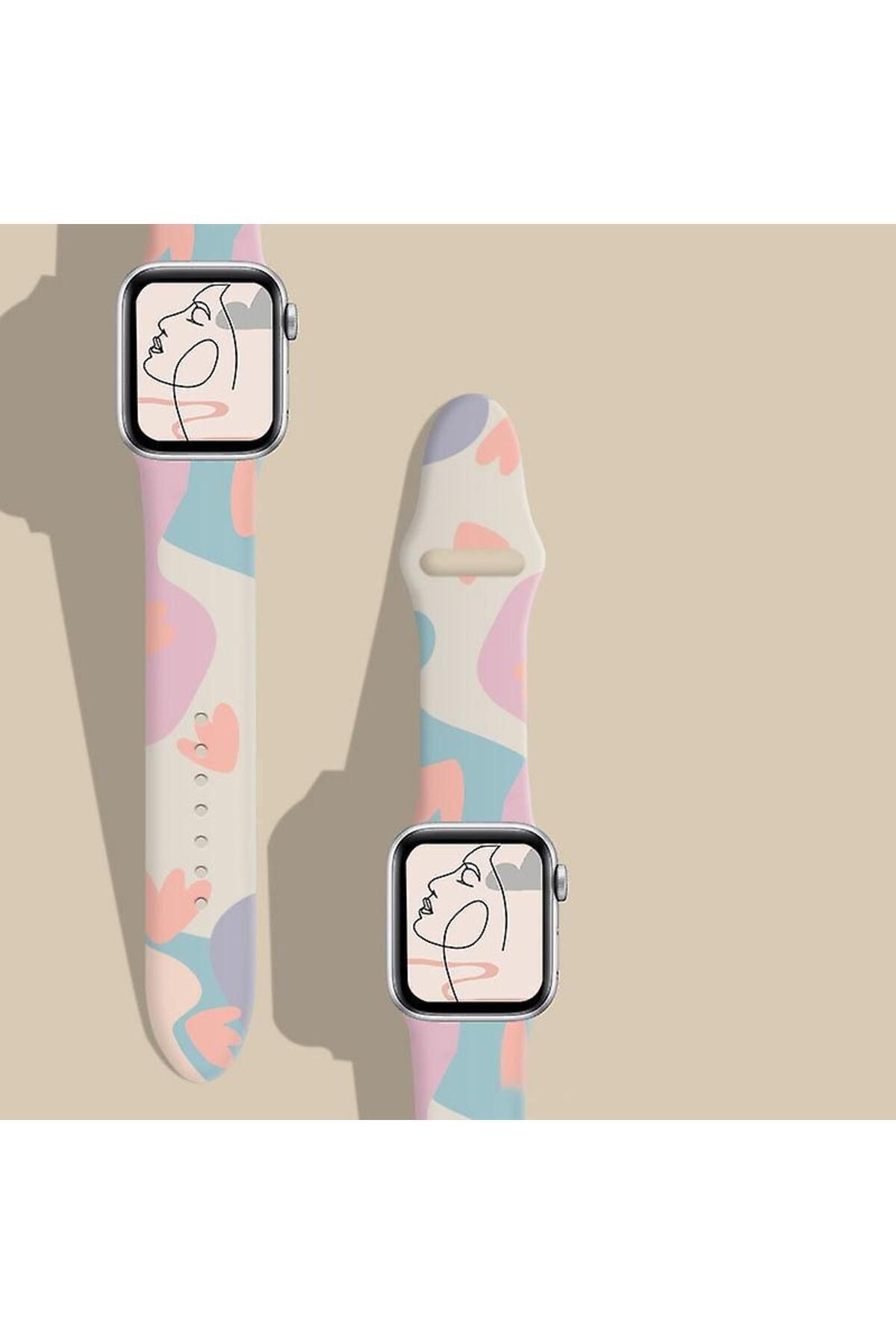 PSGT silikon Kordon apple watch uyumlu 38-40-41mm hms 2024
