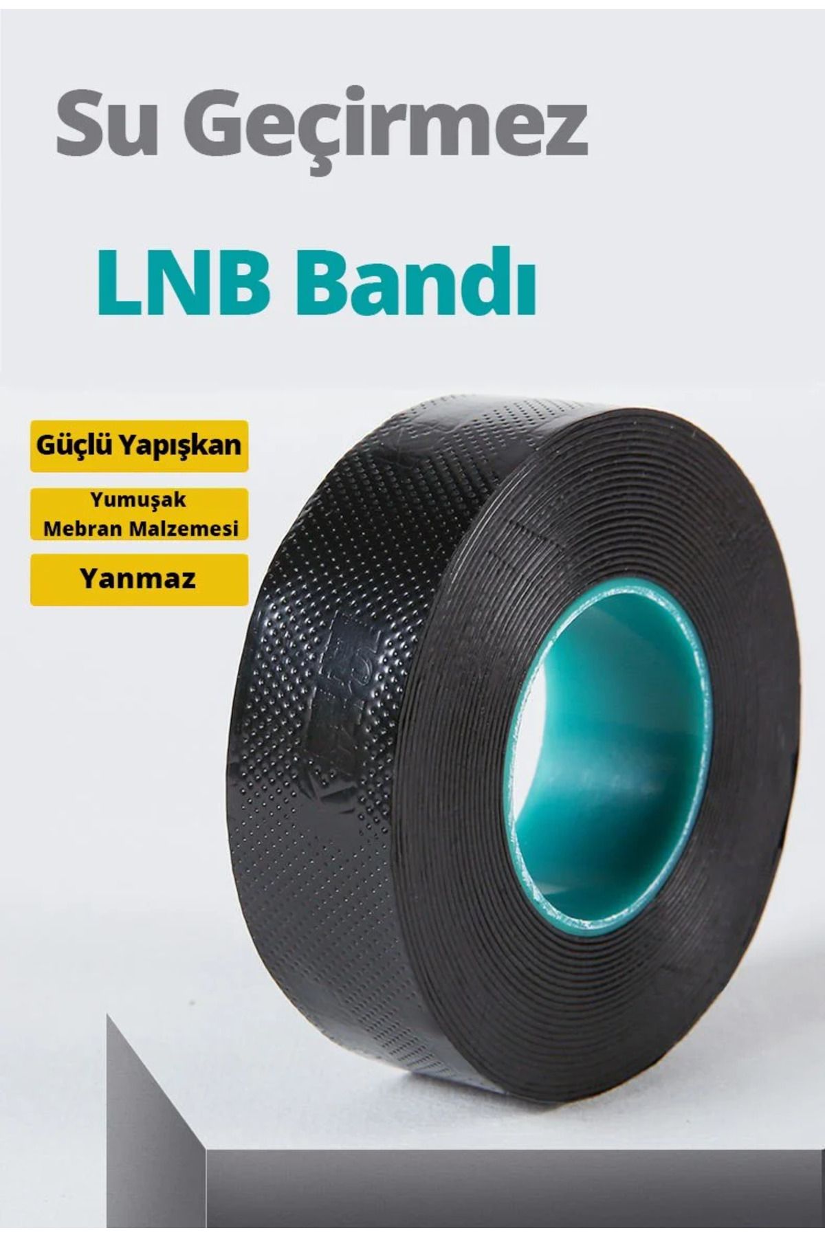 nelerbulurum 19 Mm Eriyen Bant (SU GEÇİRMEZ YANMAZ GÜÇLÜ YAPIŞKANLI 19*0.76MM LNB YALITIM BANDI)