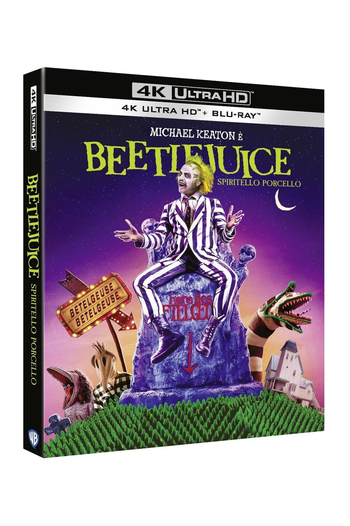Warner Bros BEETLEJUICE (4K Ultra HD + Blu Ray)