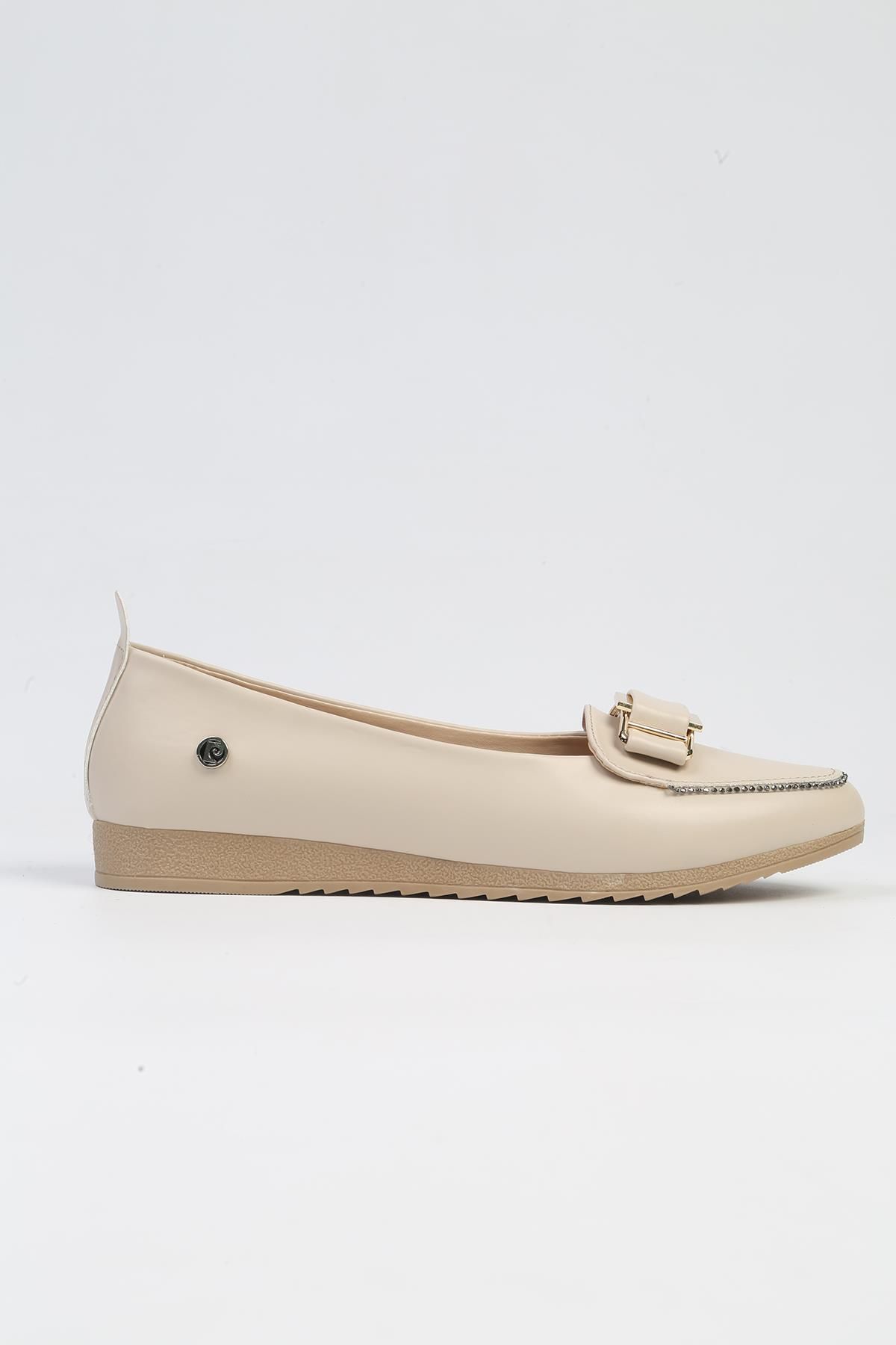 Pierre Cardin ® | PC-53020- 3962 Bej-Kadın Günlük Ayakkabı