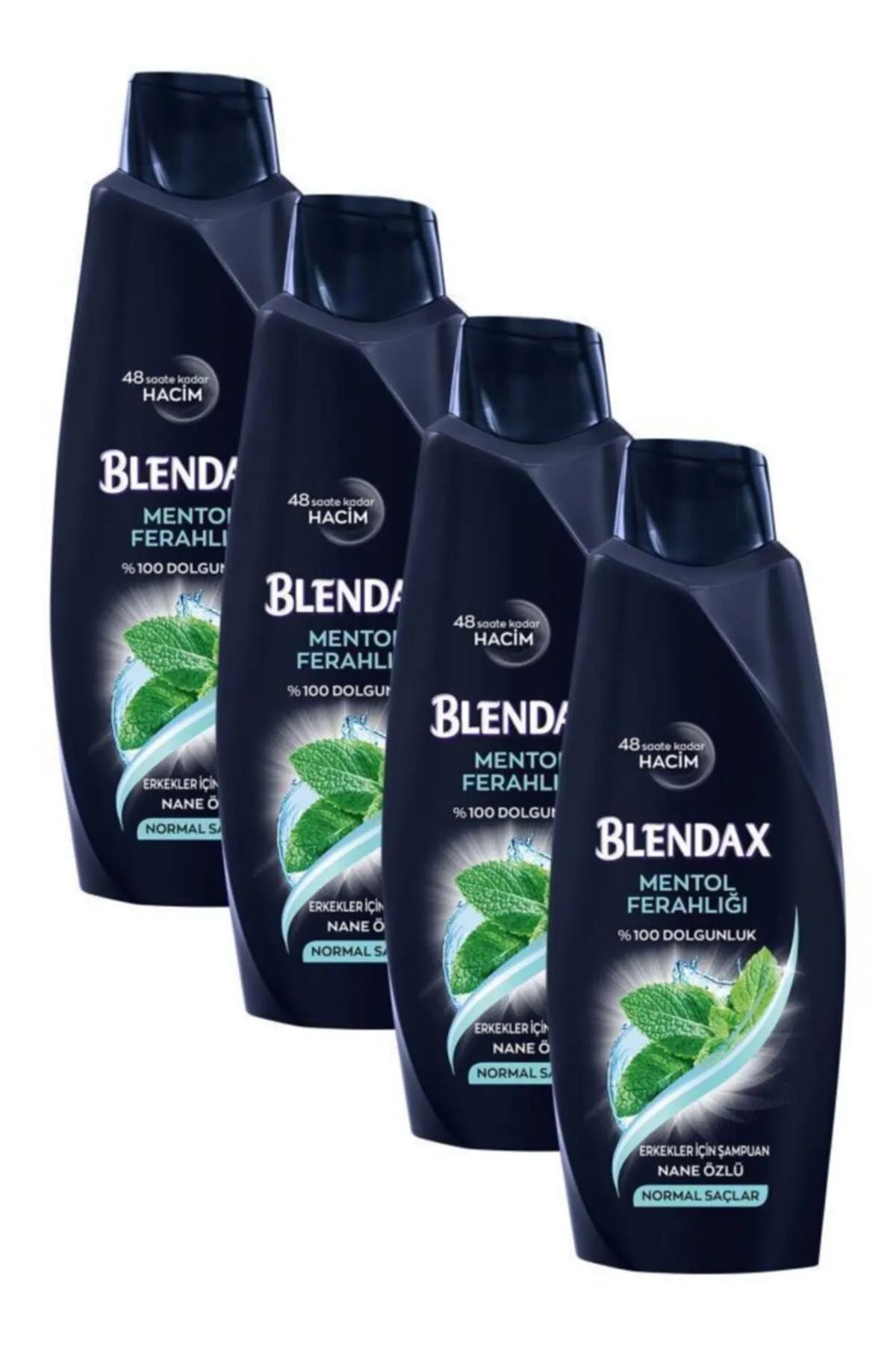 Blendax Erkekler İçin Mentollü Şampuan 500 ml * 4 ADET
