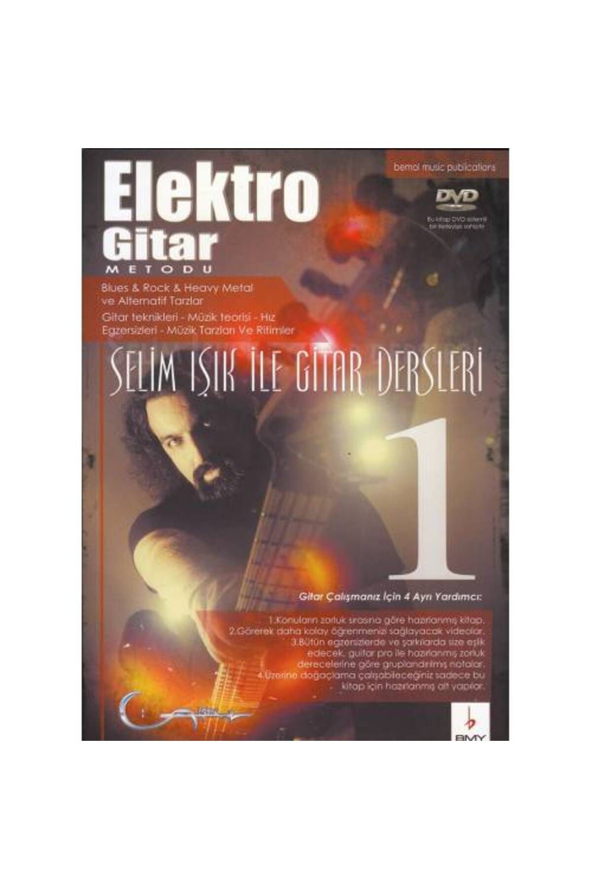 Bemol Bmy-074 Elektro Gitar Metodu 1 Selim Işık