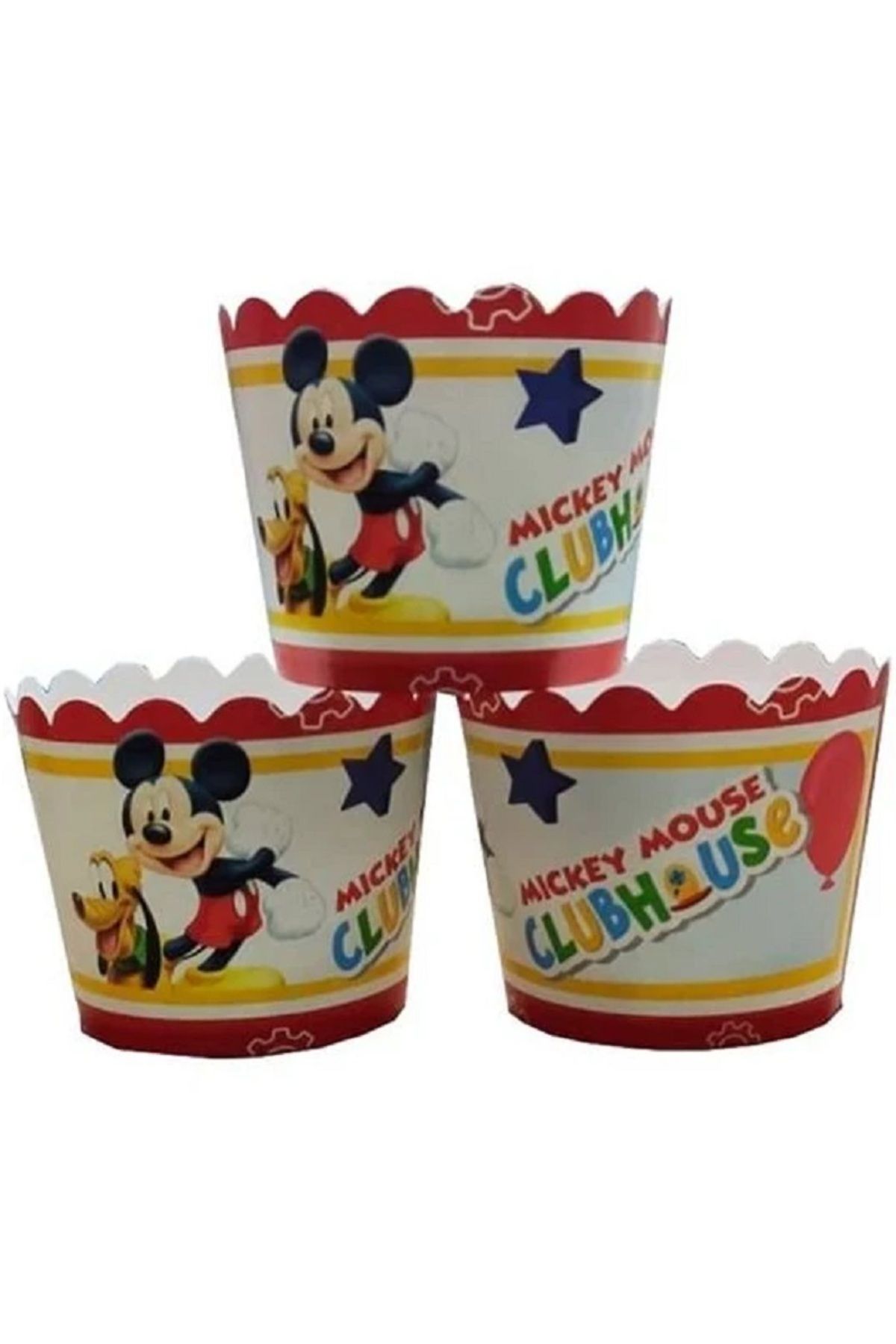 Mickey Mouse Cupcake 25 Adet