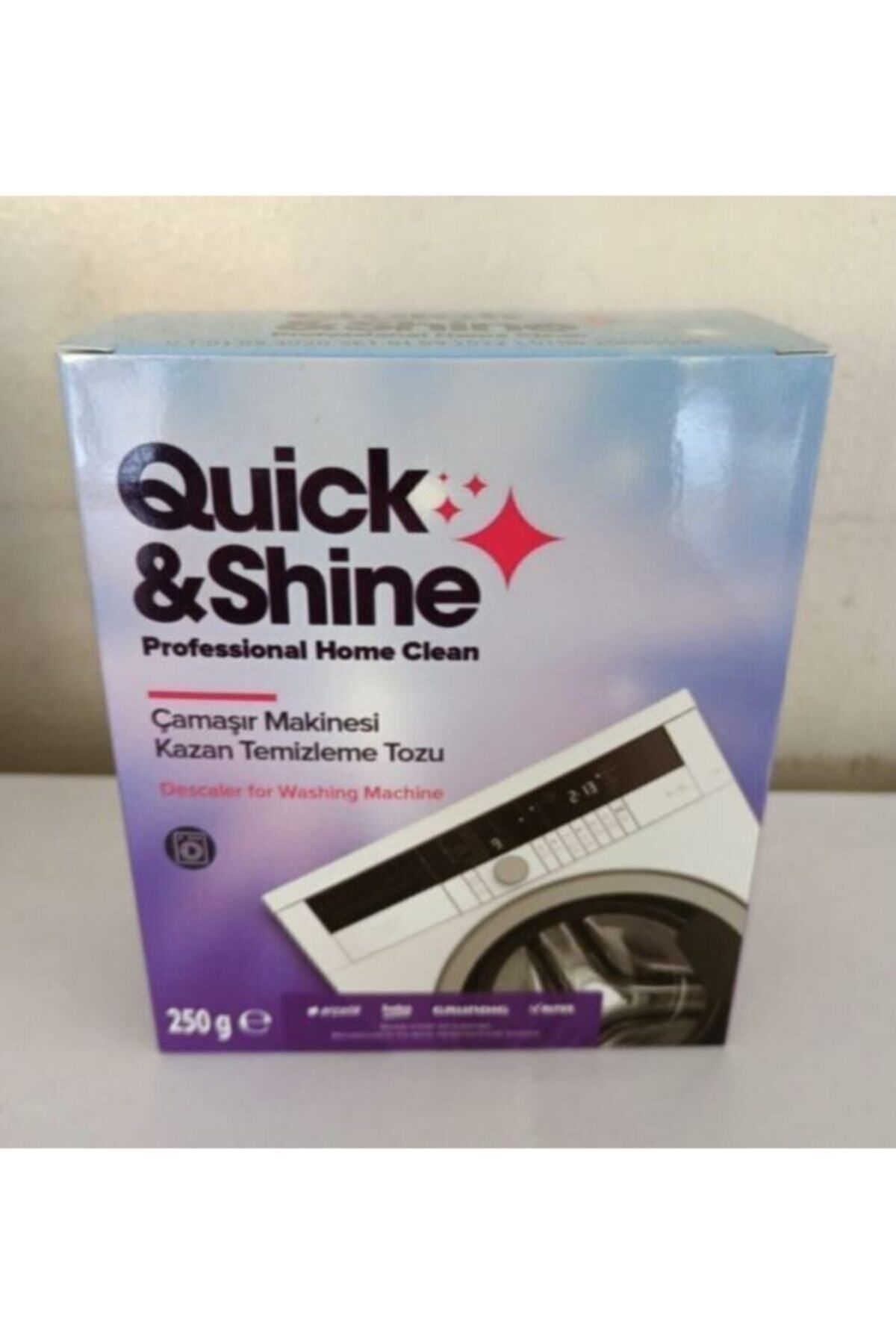 Quick&Shine Camasır Makinesi Kazan Temizleme Tozu