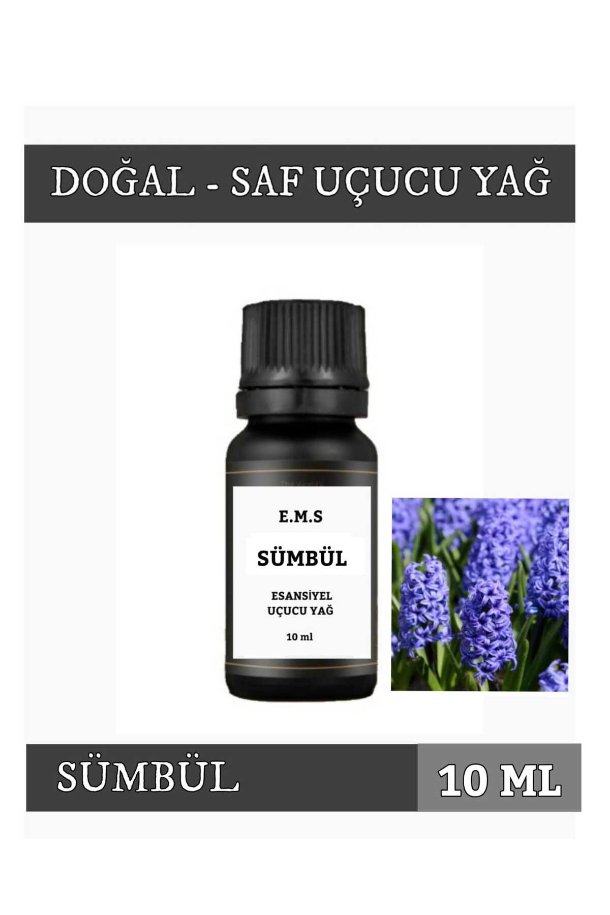E.M.S AVM SÜMBÜL Saf Esansiyel Uçucu Yağ Buhurdanlık Yağı Difüzör Esansı Aromaterapi Oda Kokusu 10 ML