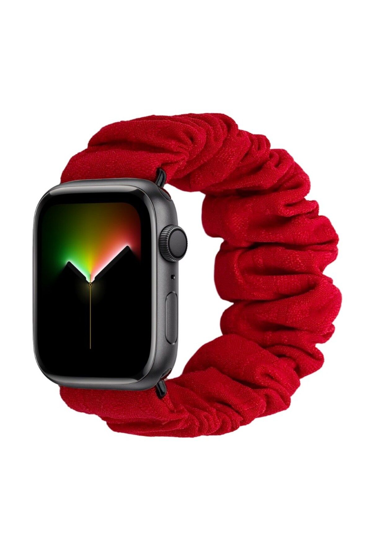 Macfame Apple Watch Uyumlu Loop Kordon Kırmızı