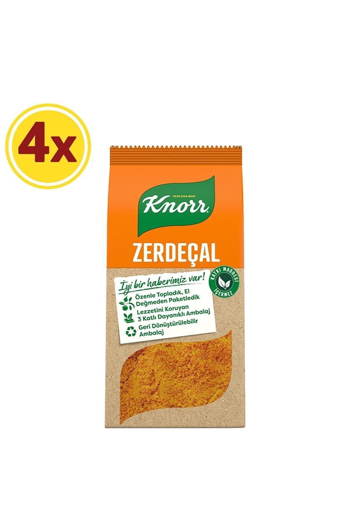 Knorr Baharat Serisi Toz Zerdeçal 60 gr X 4 Adet