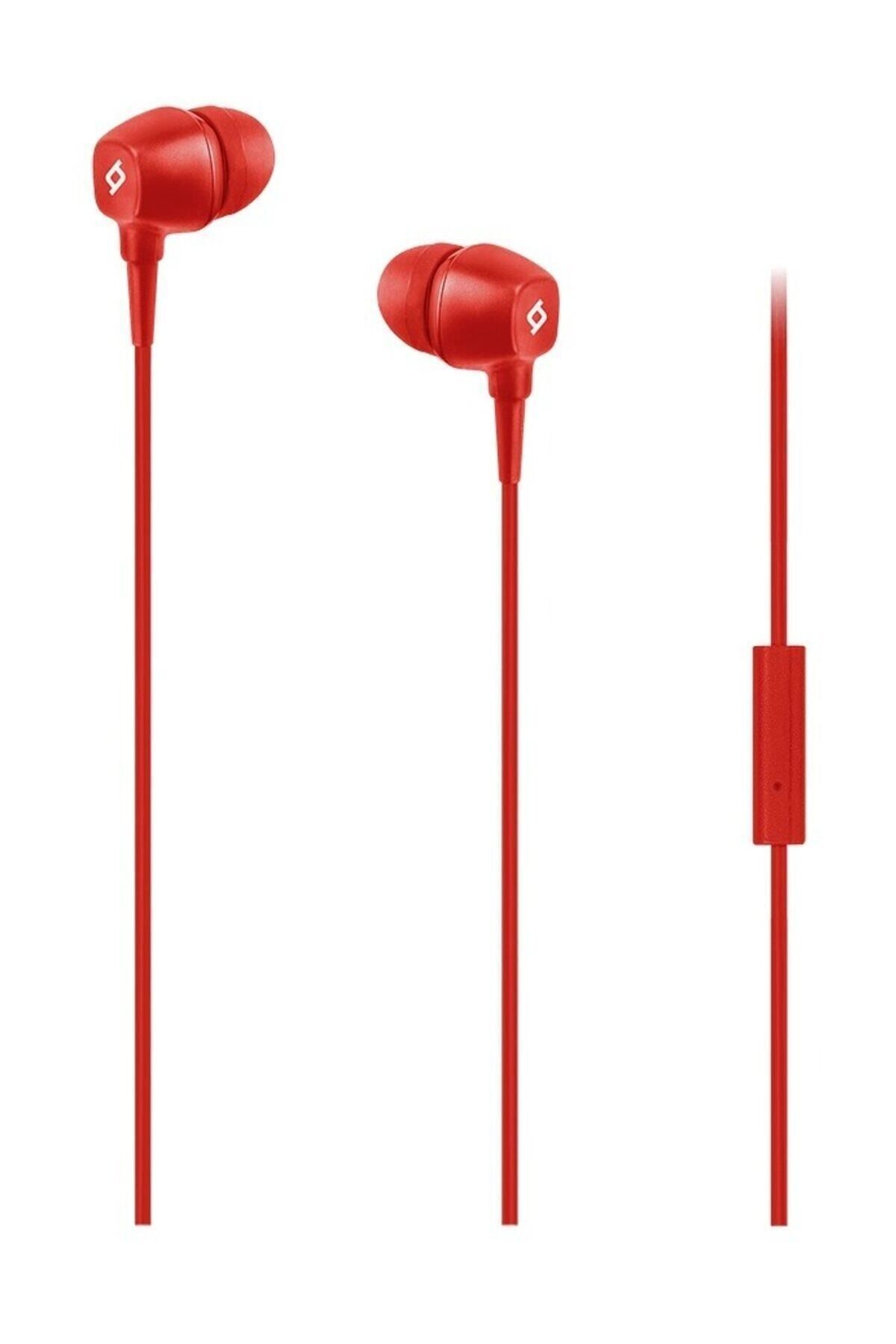 Ttec Kırmızı Pop Mikrofonlu Kulakiçi Kulaklık 3.5mm