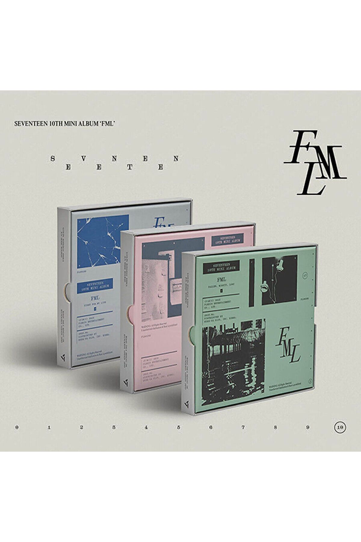 SEVENTEEN - FML 10th Mini Album - Random Versiyon