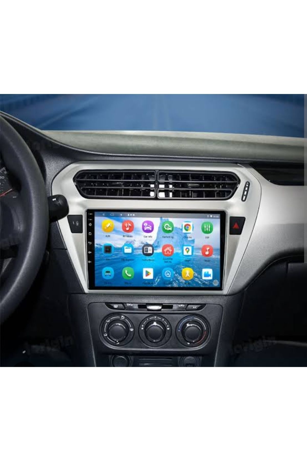 OTODUNYAM Peugeot 301 / Citroen C-elysee Uyumlu Android 13 4 Gb Ram 64 Gb Hafıza Navigasyon Multimedya Teyp