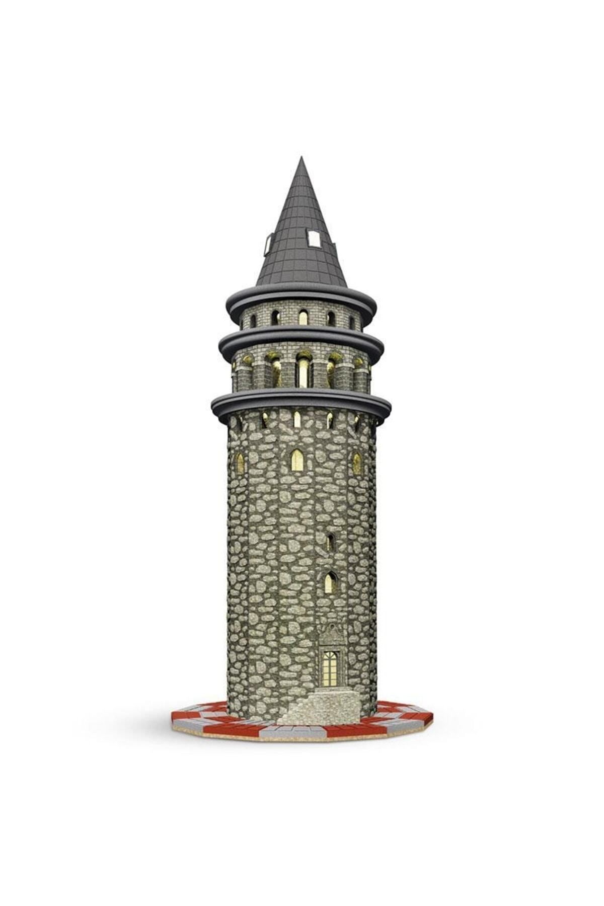 Eshel Maket Galata Kulesi 200*200*450mm Ebatı 1:150 Ölçek 98 Parça