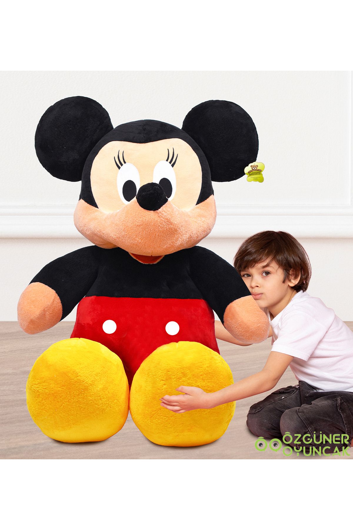 Özgüner Oyuncak 120 cm Büyük Boy Mickey Mouse