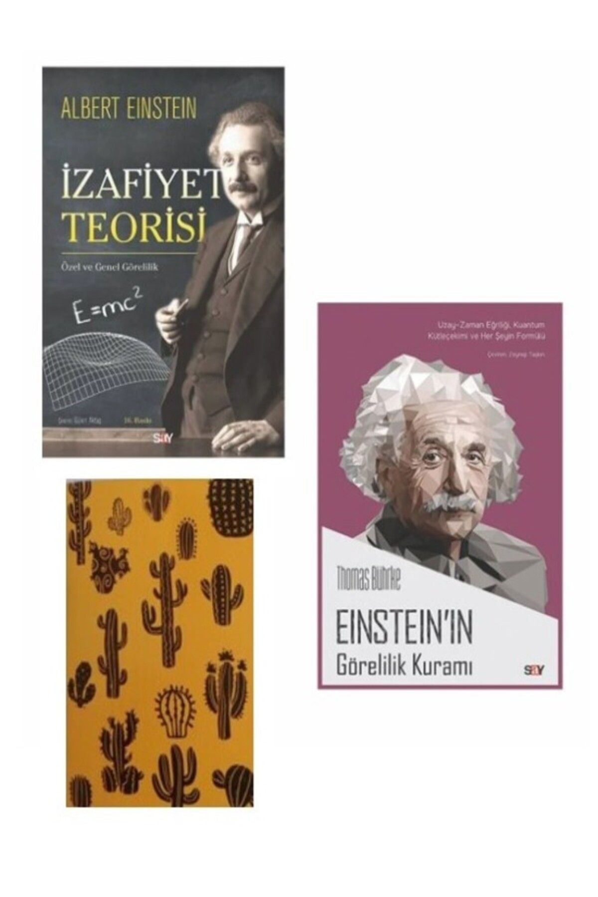Say Yayınları Albert Einstein - Izafiyet Teorisi - Einsten'in Görelilik Kuramı -2 Kitap Set-Defter HEDİYE
