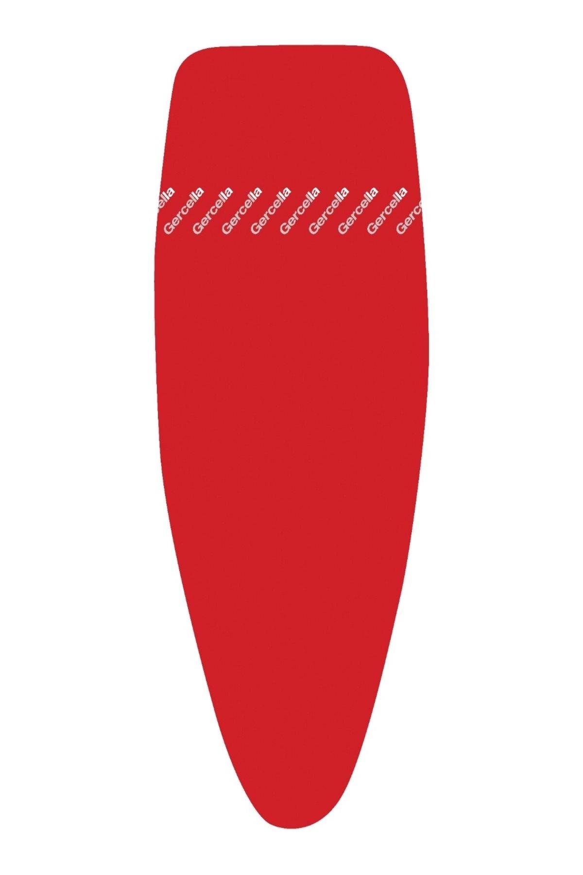 GERCELLA Luxury Ütü Masası Kılıfı Örtüsü Bezi Kırmızı (50*135 CM)
