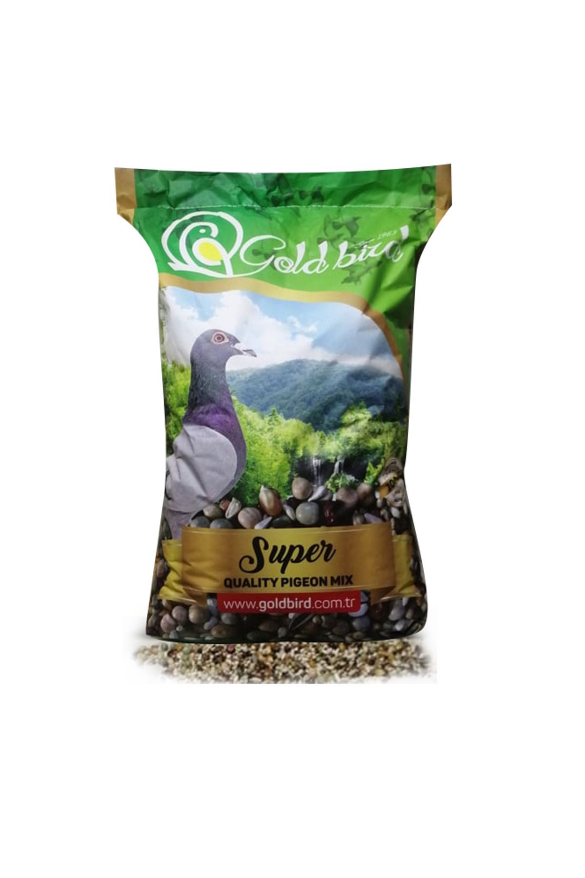Fauna Pet Supplies 20kg Buğdaysız Tozsuz Lüx Gold Bird Güvercin Yemi Süper Karışık Yem Pigeon Mix