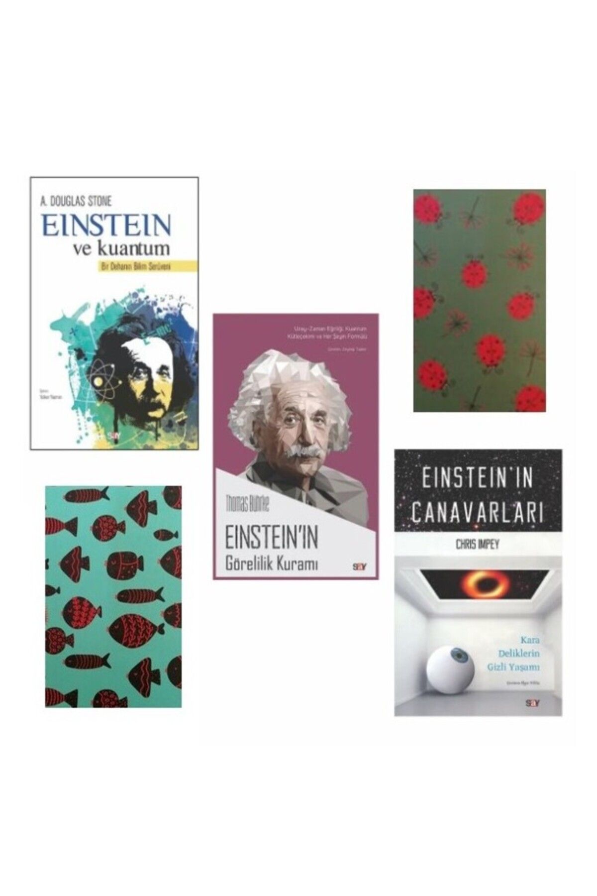 Say Yayınları Albert Einstein-Einstein Ve Kuantum-Einsten'in Görelilik Kuramı-Einstein'in Canavarlar Defter HEDİYE
