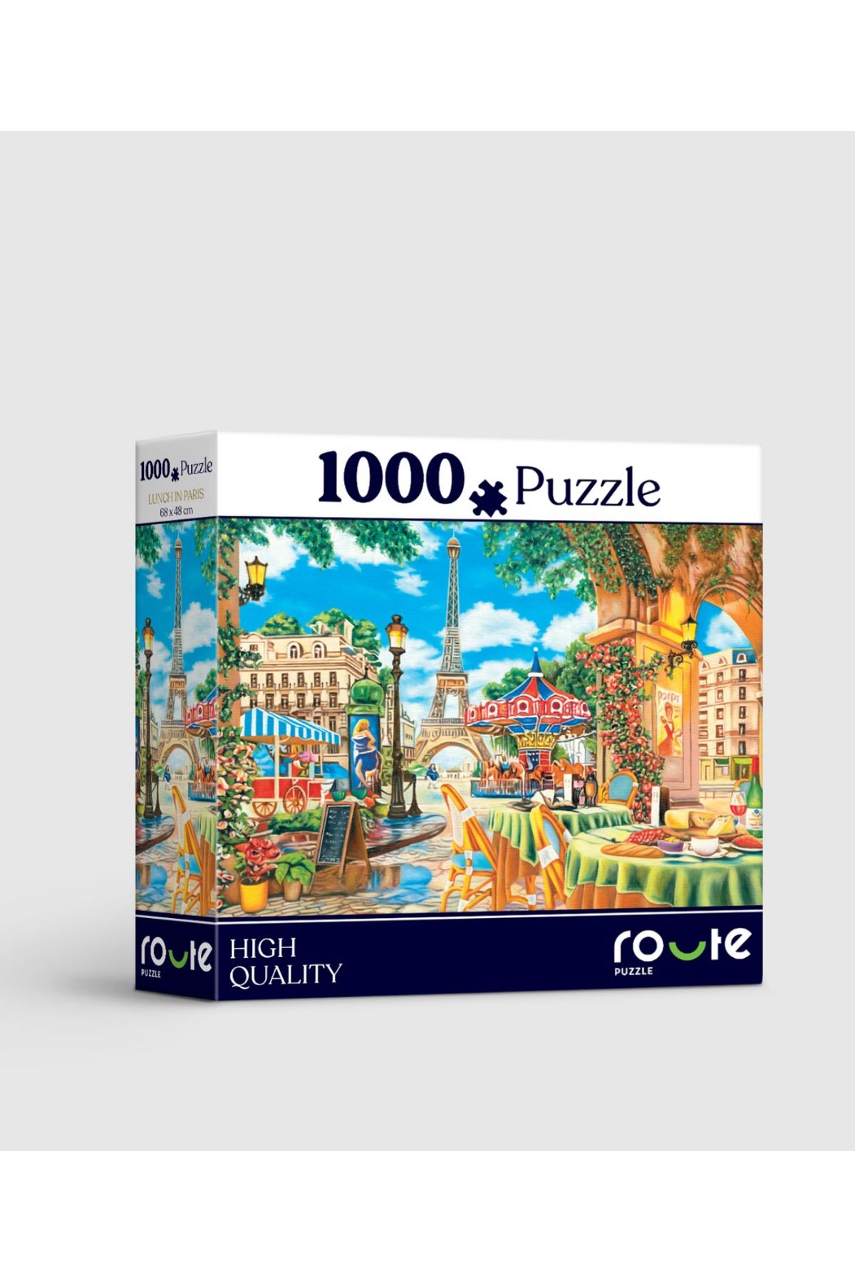 ROUTE Puzzle 1000 Parça 68x48 Cm -Siesta